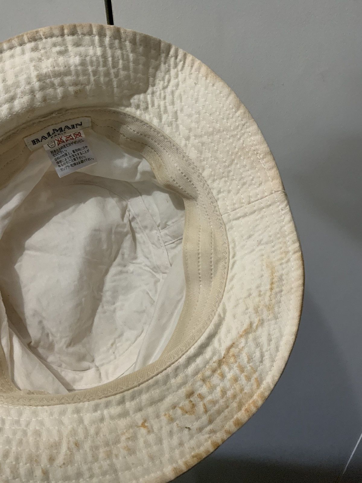 Balmain Balmain Paris Fade Bucket Hat Size ONE SIZE - 14 Thumbnail