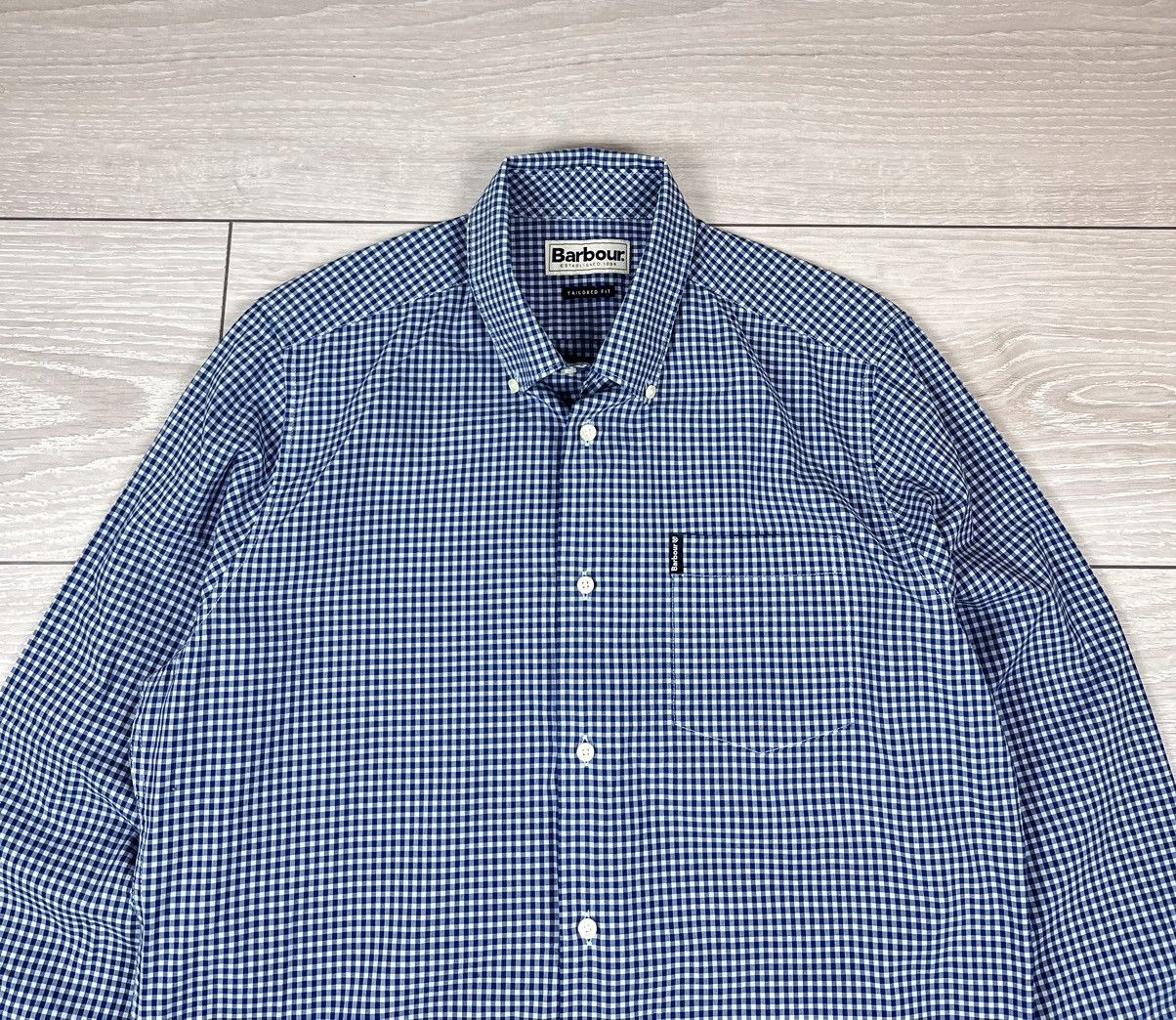 Barbour Barbour Gingham 2 Tailored Flannel Checkered Shirt Size US M / EU 48-50 / 2 - 5 Thumbnail