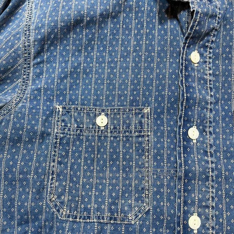 RRL Ralph Lauren RRL Double RL Denim Button-Up Shirt. Size US S / EU 44-46 / 1 - 4 Thumbnail