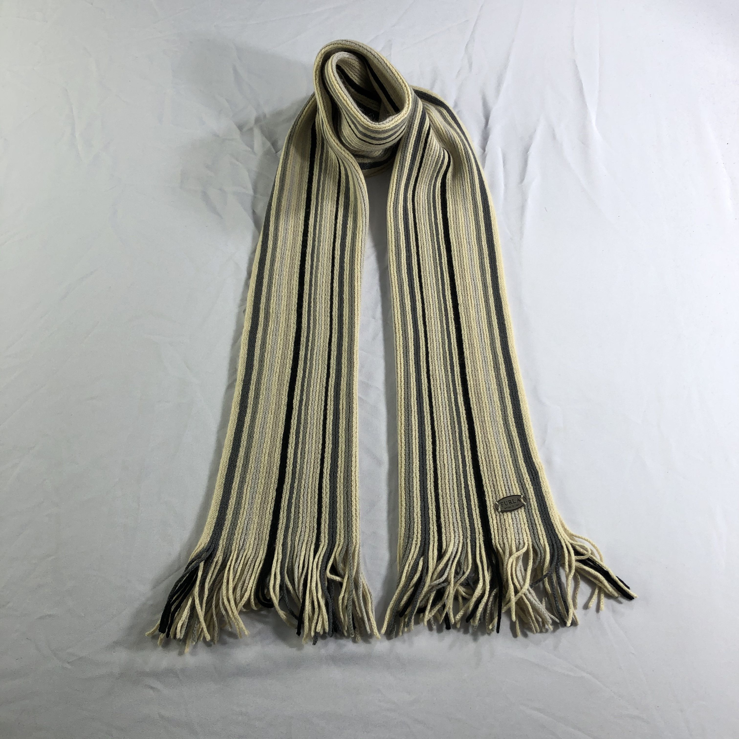 Furla Furla Angora Knit Scarf Muffler Neckwear V2566 Size ONE SIZE - 1 Thumbnail