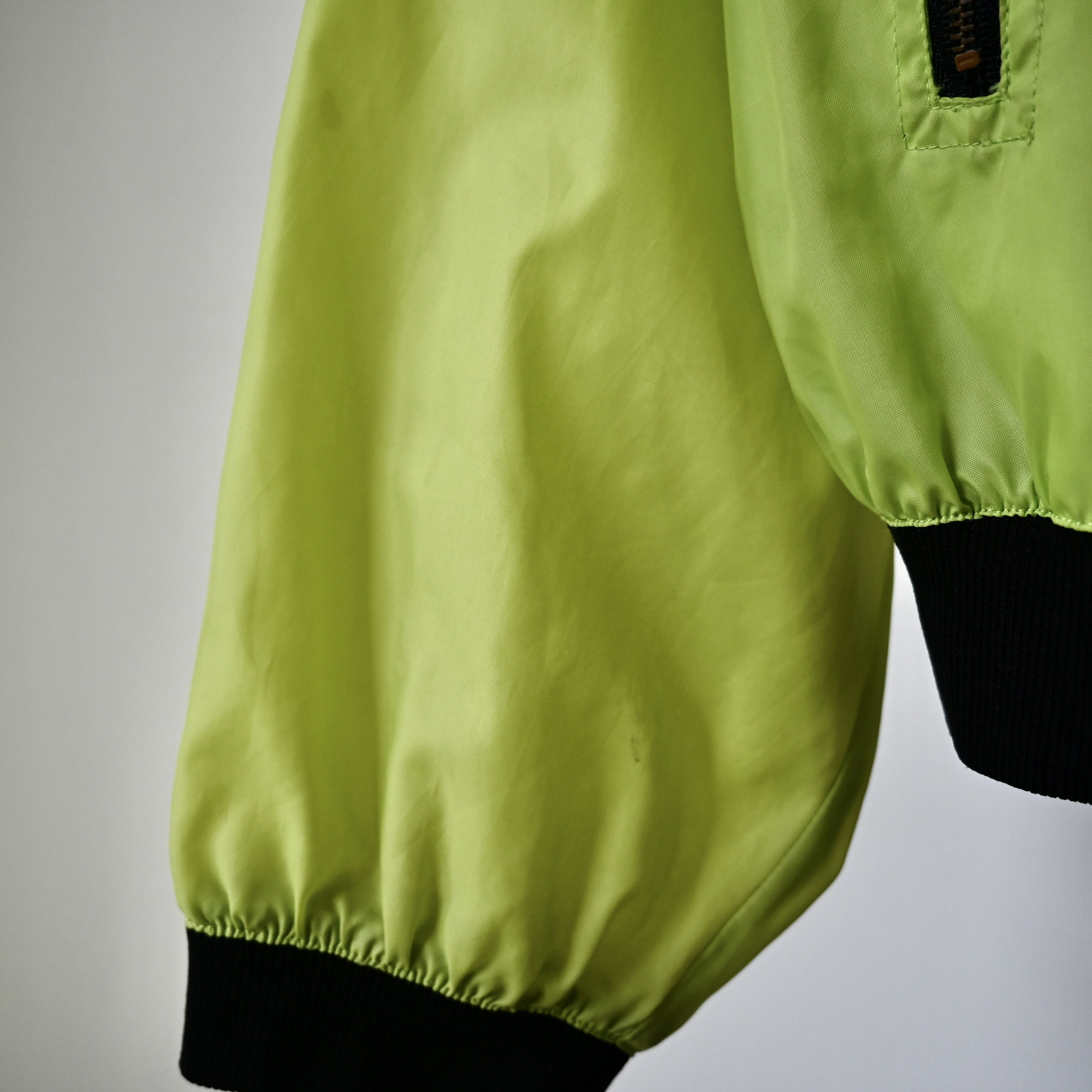 Michiko Koshino London VTG, MICHIKO LONDON Bus Service bomber jacket, yellow green Size US L / EU 52-54 / 3 - 12 Thumbnail