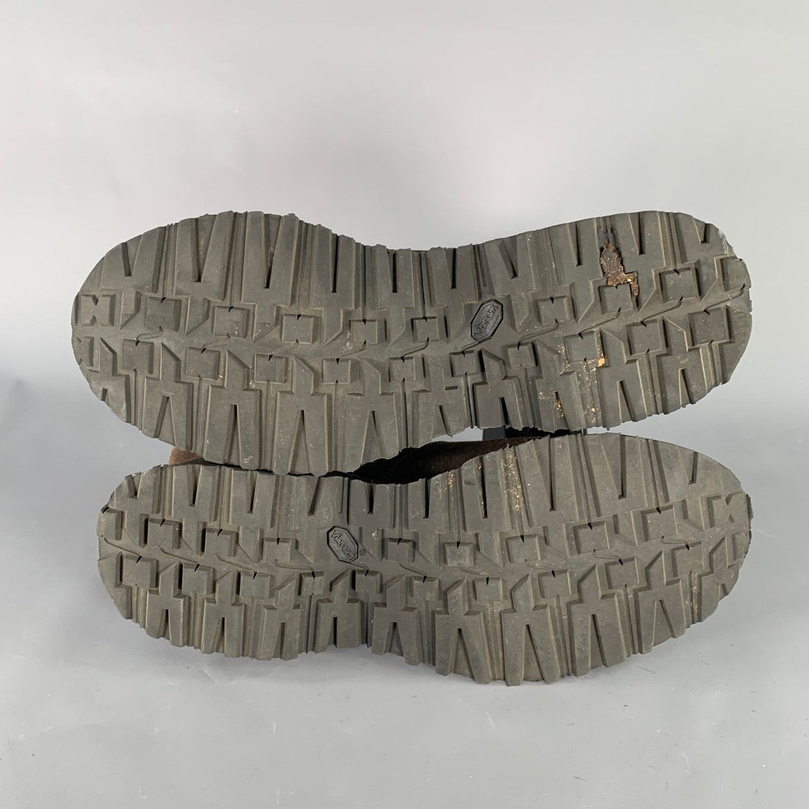 Julius JULIUS_7 9.5 Brown Black Suede Chunky Tread Sole Loafers Size US 9.5 / EU 42-43 - 6 Thumbnail