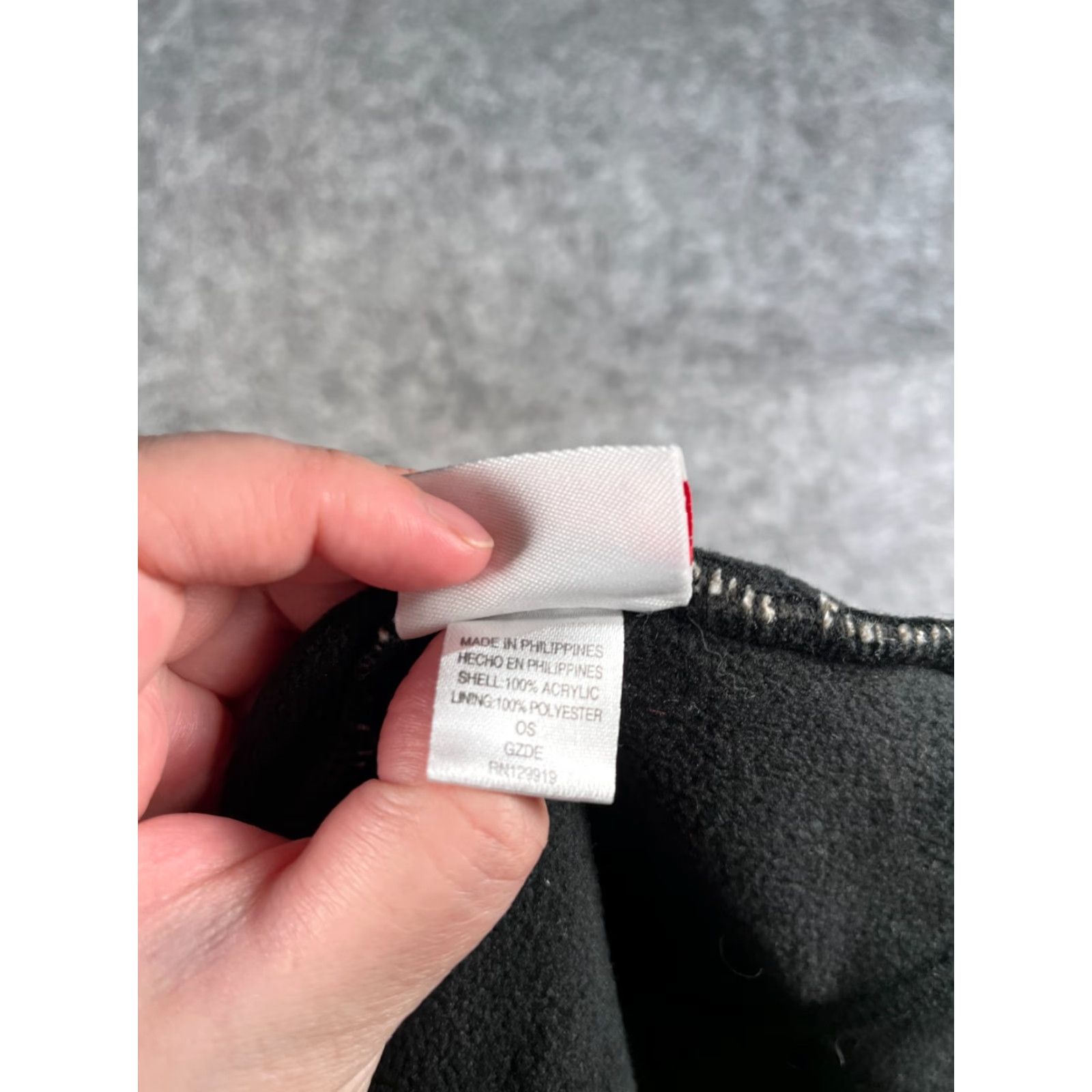 Levi's Levi Strauss & Co Beanie Toque Adult One Size Gray Acrylic Polyester Lined Ski Beanie Size ONE SIZE - 8 Thumbnail