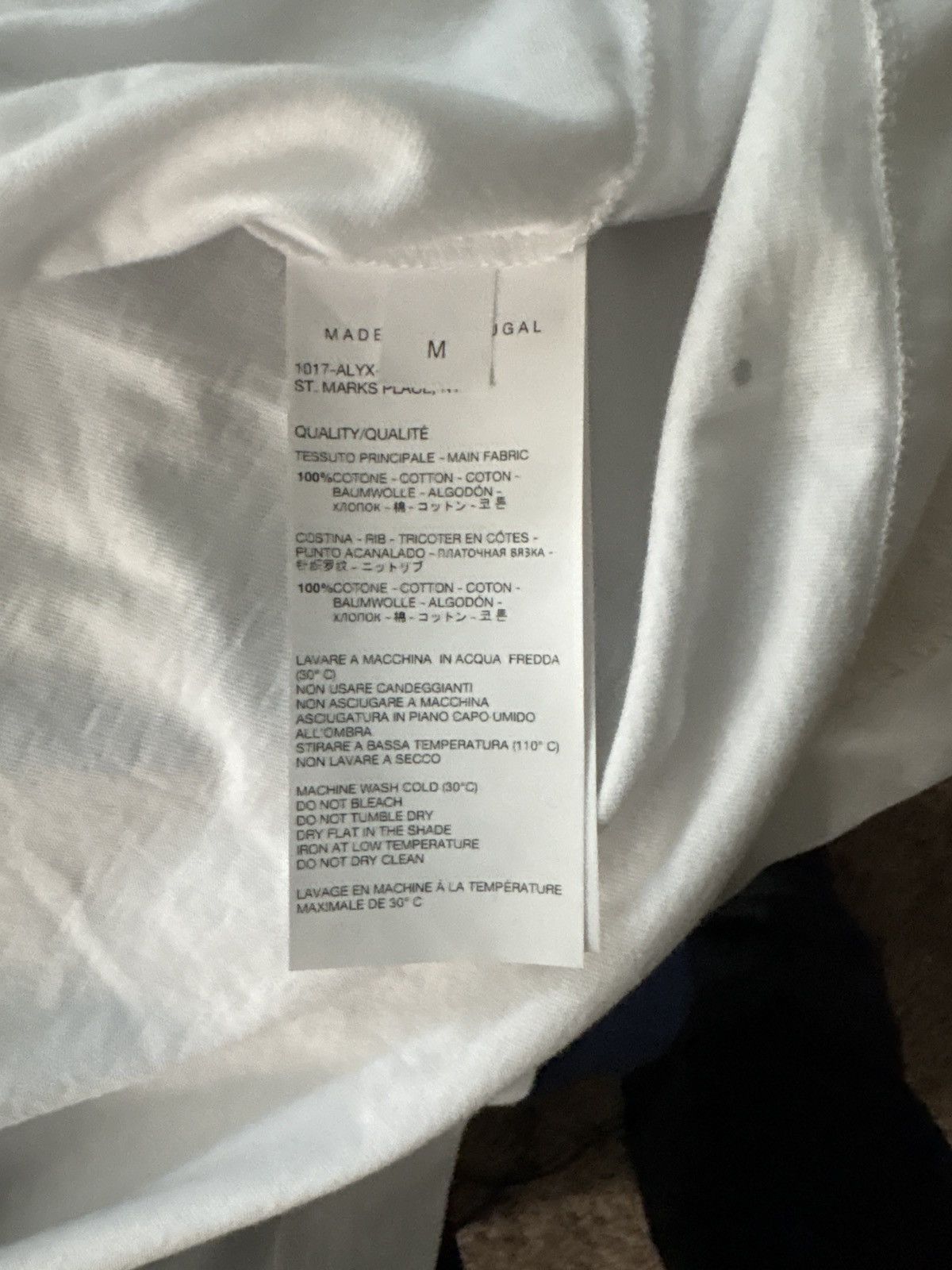 1017 ALYX 9SM 1017 alyx st marks place tee Size US M / EU 48-50 / 2 - 4 Thumbnail