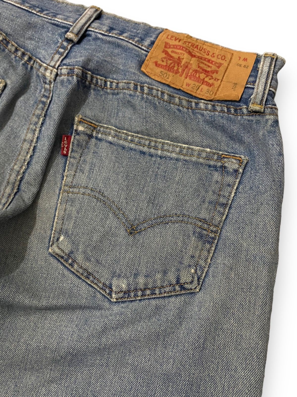 Japanese Brand × Levi's Vintage Levis Strauss Japan 501 Button 4996 Distressed h' Size US 29 - 7 Thumbnail