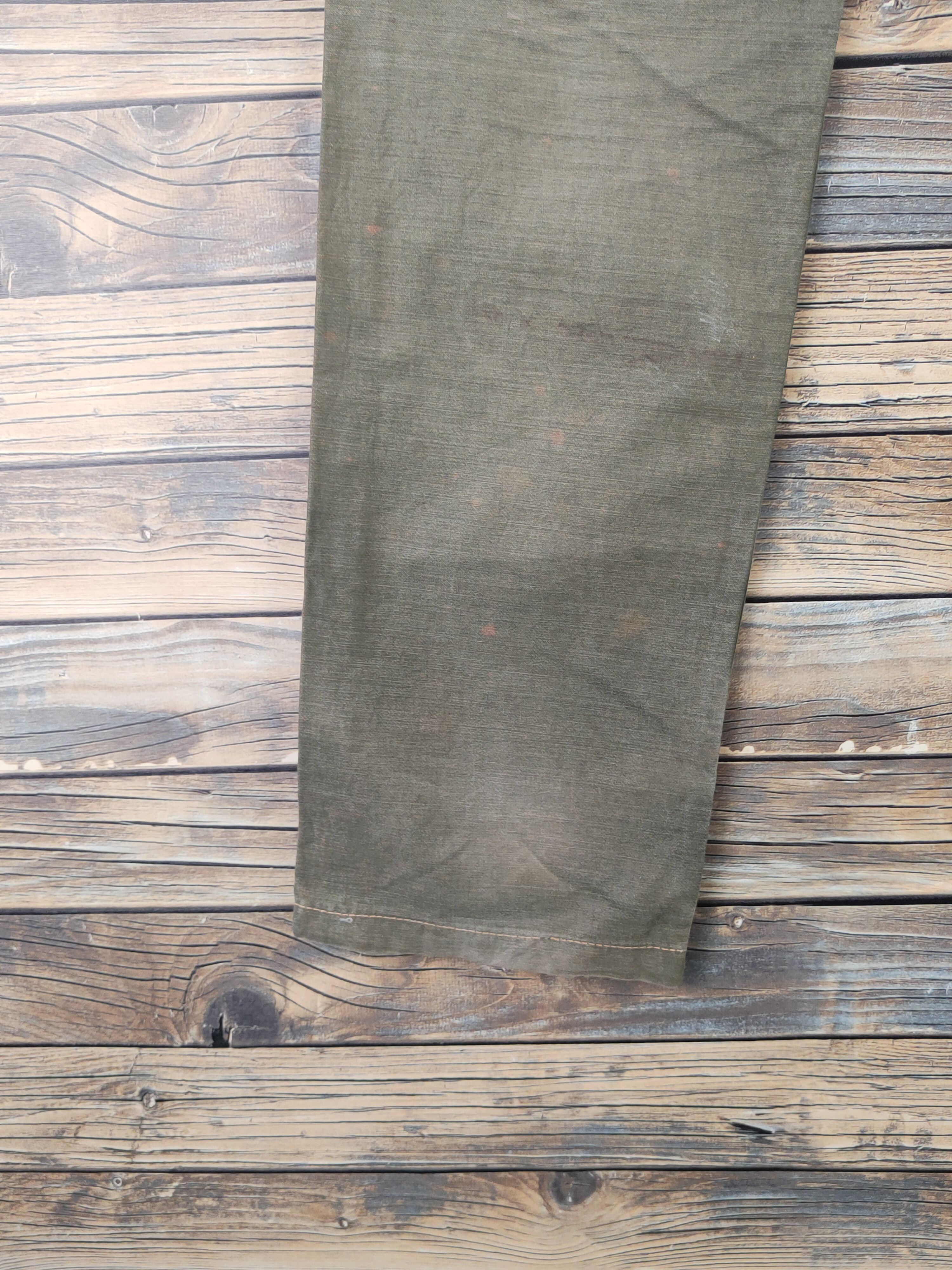 Johnbull DL Johnbull Olive Faded Multipocket Cargo Pants #46-055 Size US 29 - 9 Thumbnail