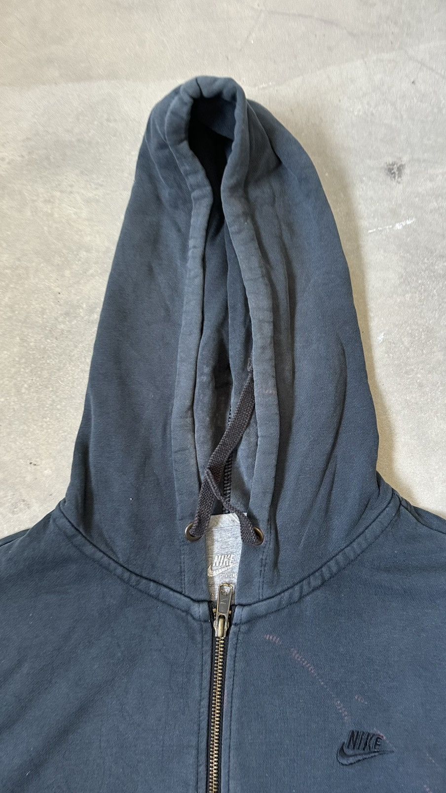 Nike VINTAGE Y2K NIKE HOODIE WELL FADED HOODIE Size US XL / EU 56 / 4 - 8 Thumbnail