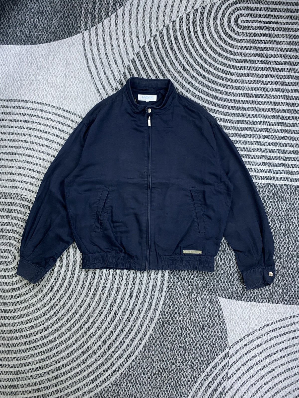 Lanvin Vintage Lanvin Sport Harington Style Zipper Jacket Size US L / EU 52-54 / 3 - 1 Thumbnail