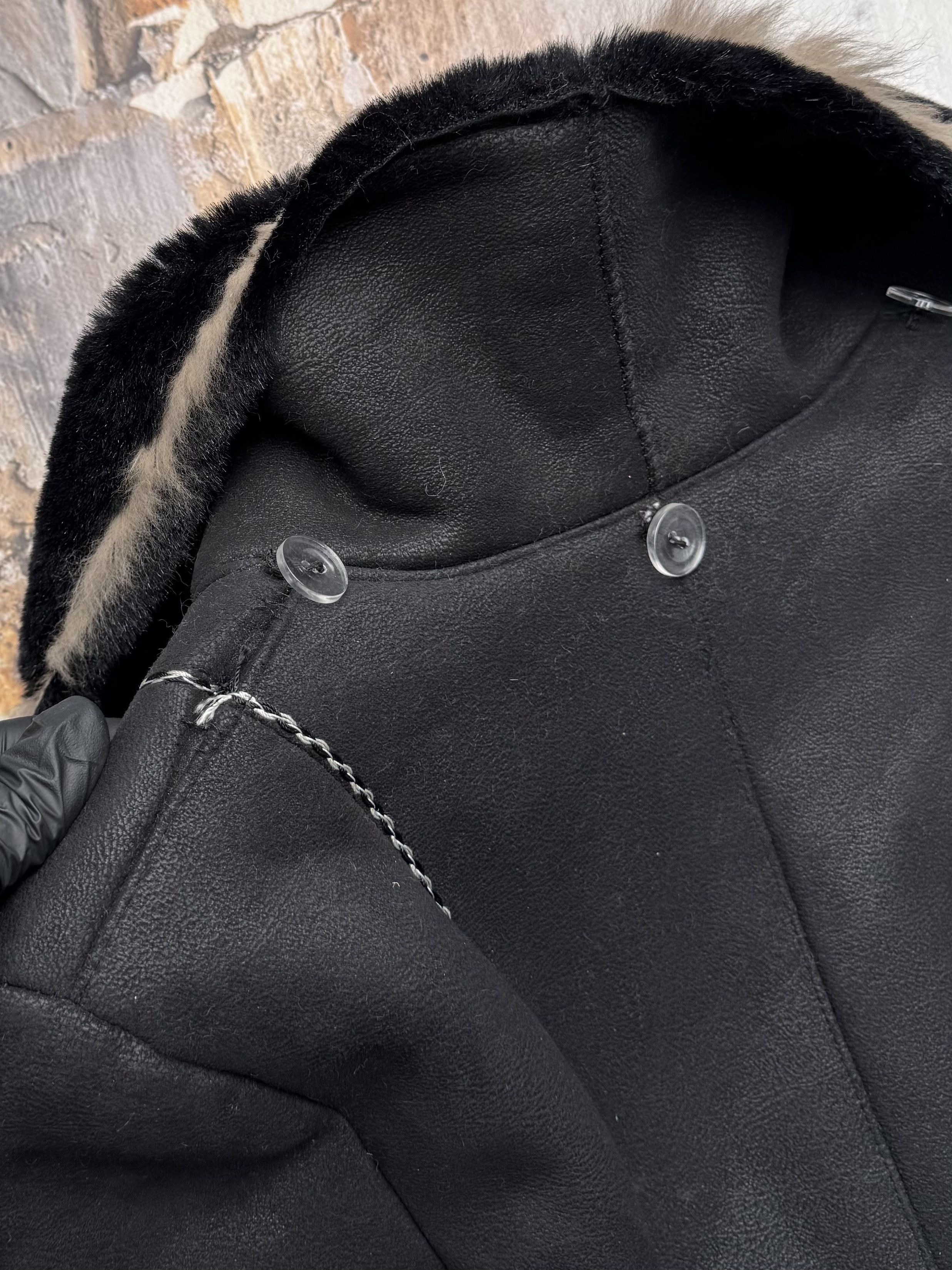 Vintage Vintage Faux Sheepskin Coat A8(V1)D15 Size S / US 4 / IT 40 - 11 Thumbnail