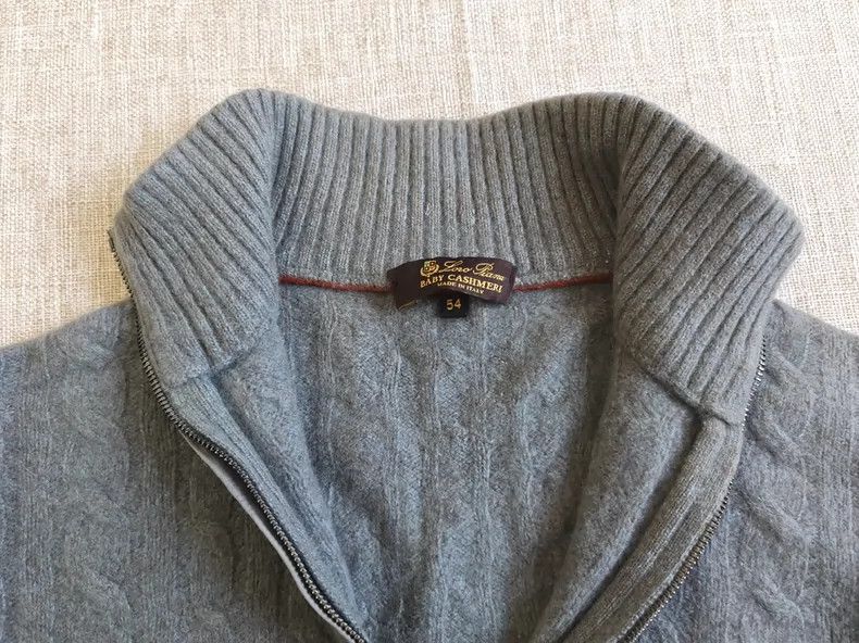 Loro Piana LORO PIANA size54 Small cashmere sweater knitwear Size US M / EU 48-50 / 2 - 3 Thumbnail