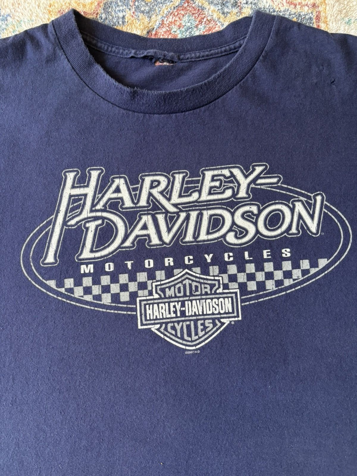 Harley Davidson Harley Davidson Biker Logo T-shirt Size XXL Size US XXL / EU 58 / 5 - 4 Thumbnail