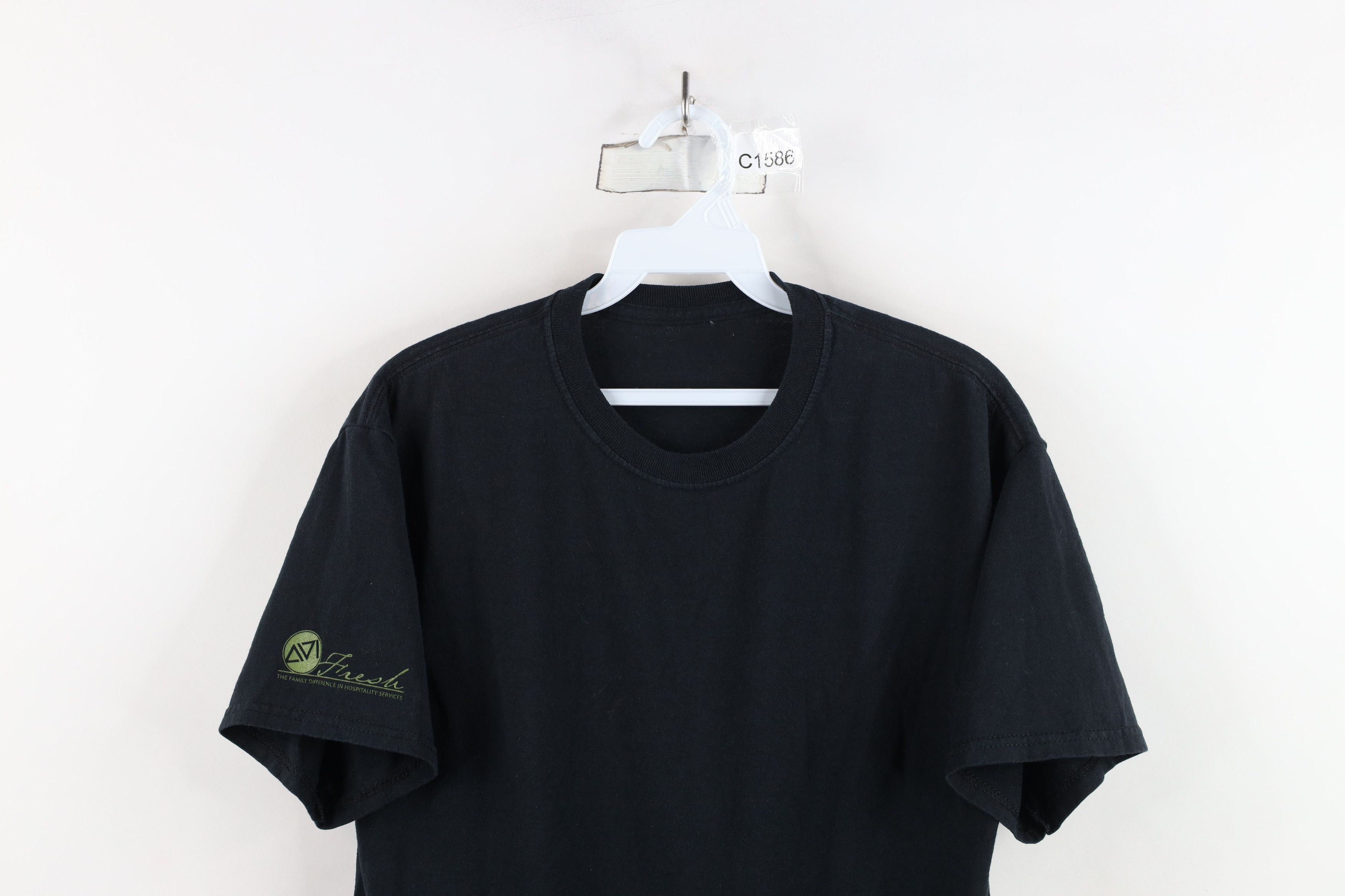 Vintage Vintage 90s Streetwear Short Sleeve T-Shirt Black Cotton Size US S / EU 44-46 / 1 - 2 Thumbnail