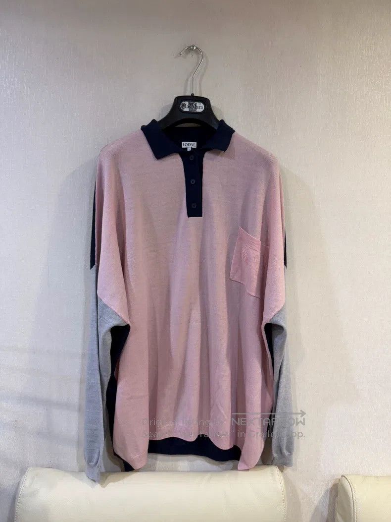 Loewe Color Block Four-Color Sweater