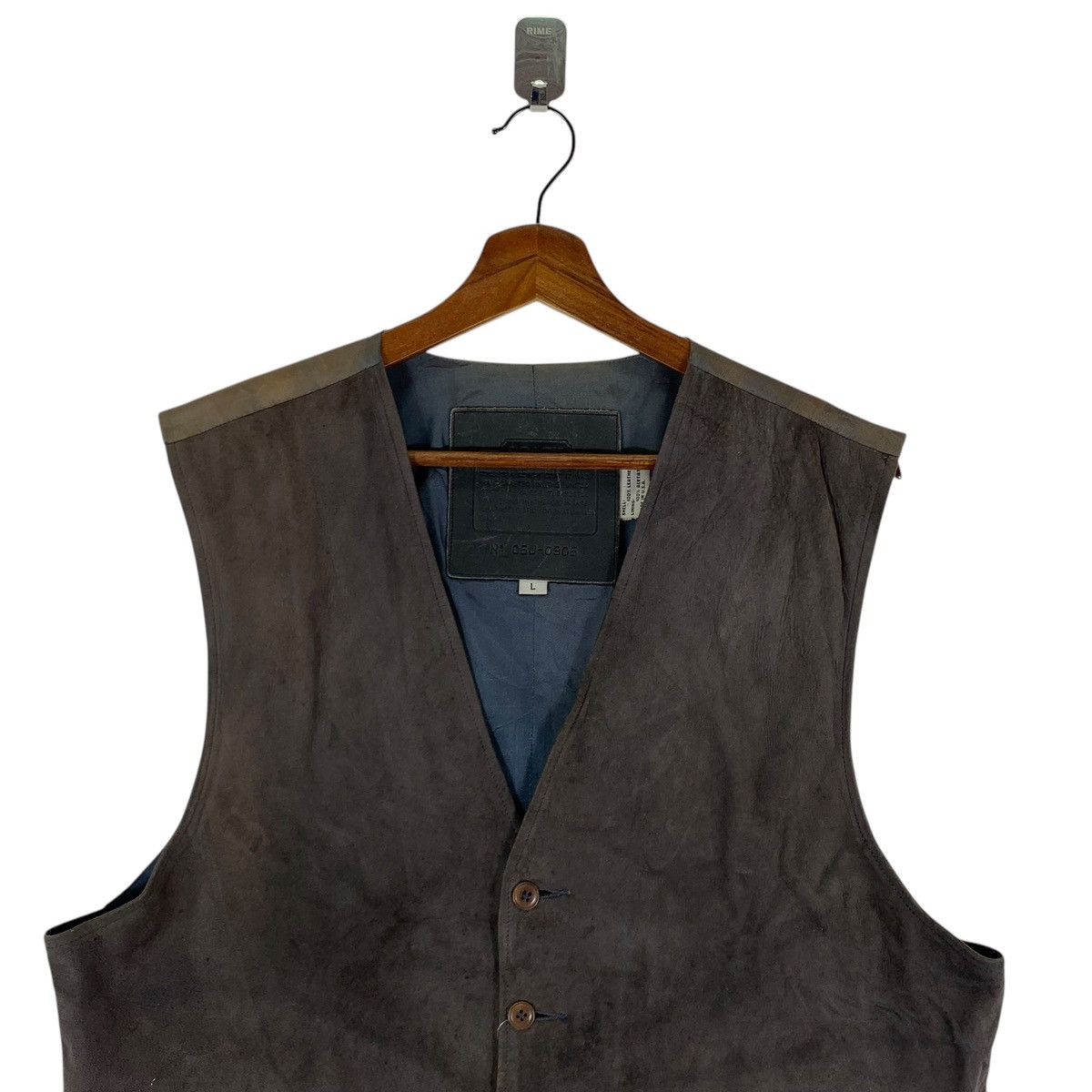 Coach VINTAGE COACH BRAND VEST SUEDE LEATHER Size US L / EU 52-54 / 3 - 3 Thumbnail