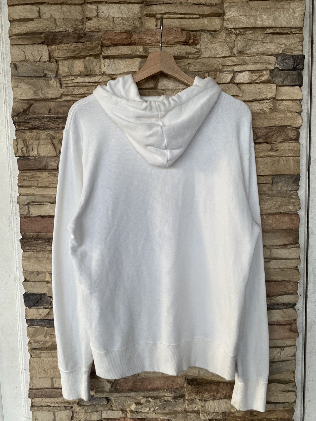 Champion Champion Logo White Pullover Hoodie Sweater Size US L / EU 52-54 / 3 - 2 Thumbnail