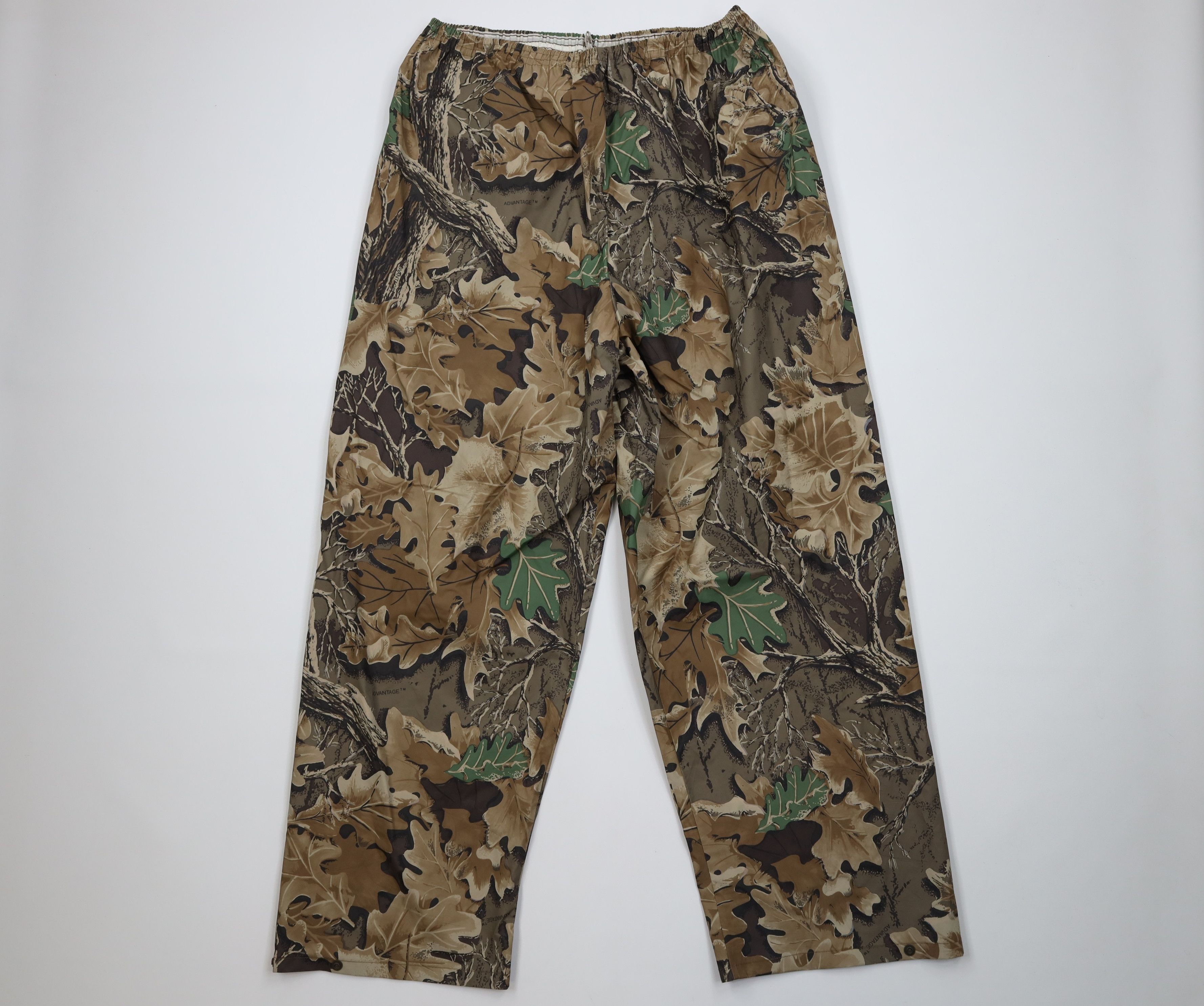 Vintage Vintage 90s Streetwear Advantage Camouflage Wide Leg Pants Size US 38 / EU 54 - 1 Thumbnail