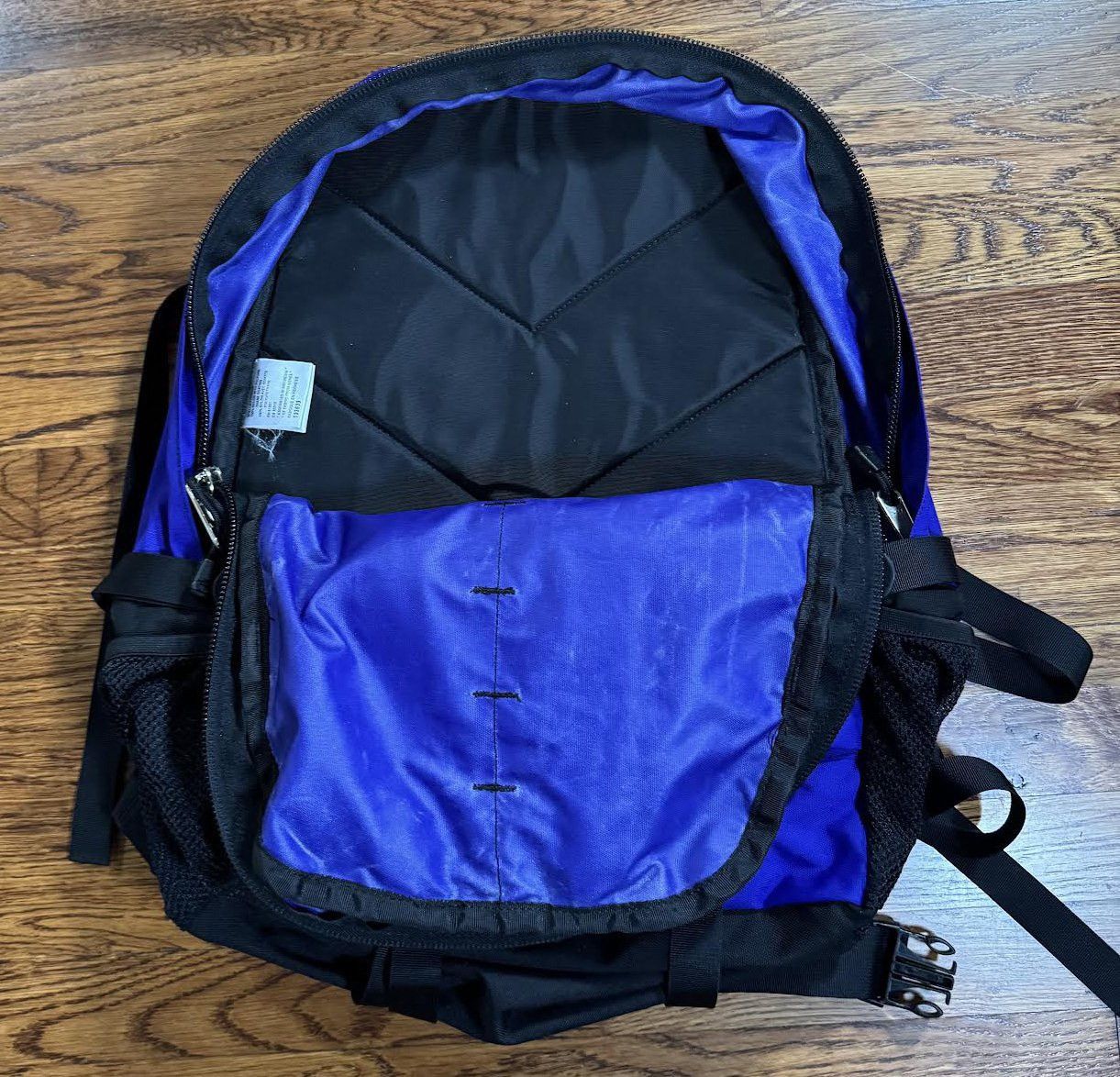 The North Face Vintage The North Face Blue / Black Backpack Size ONE SIZE - 4 Thumbnail