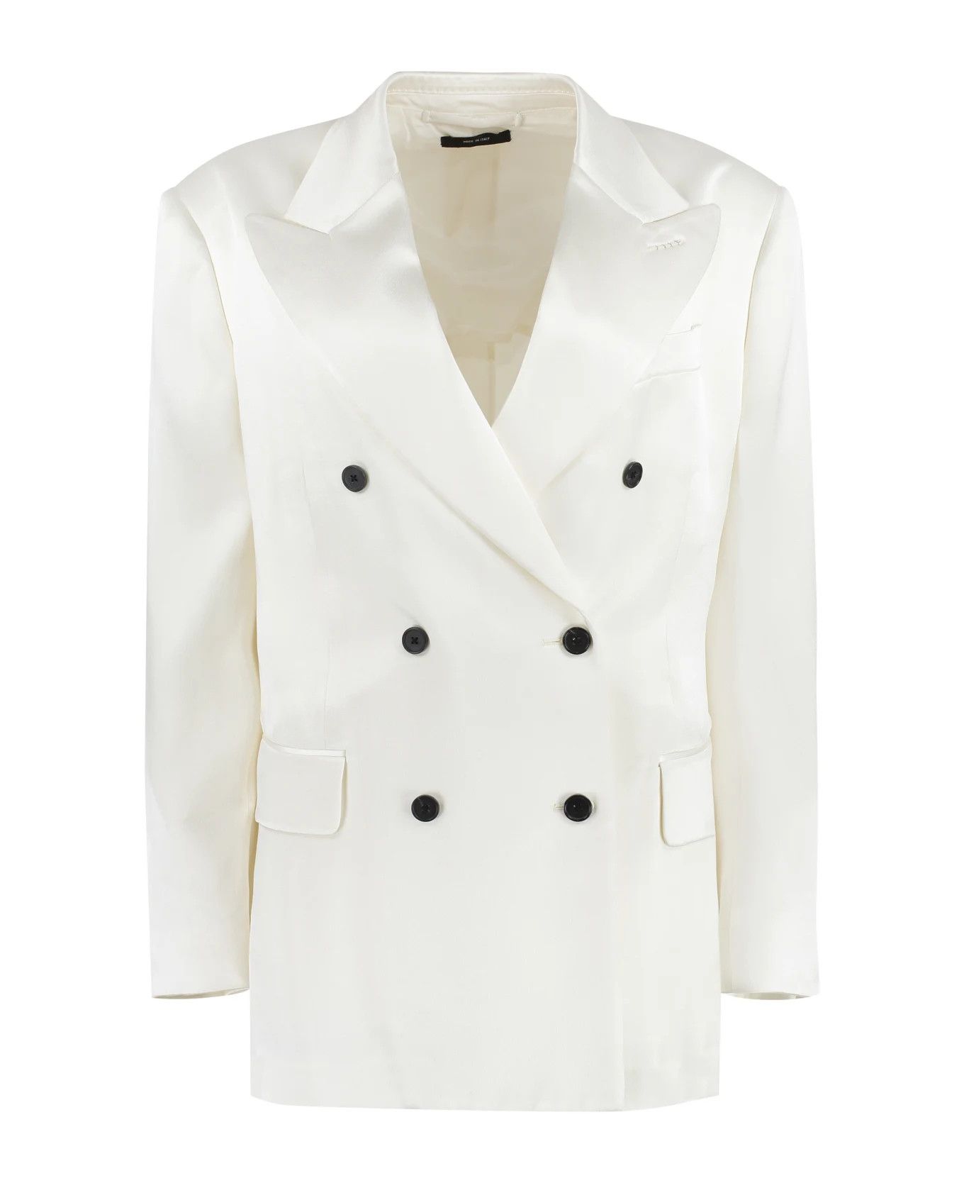 Tom Ford o1y0126 Blazer in White Size XS / US 0-2 / IT 36-38 - 1 Thumbnail