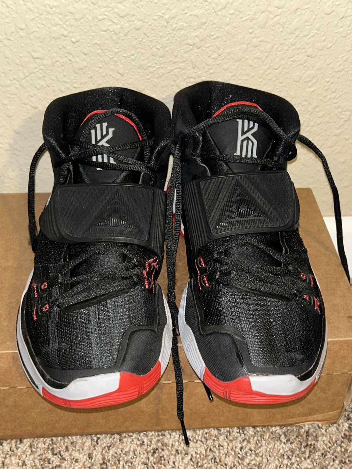Nike Nike Kyrie 6 Bred Size US 10.5 / EU 43-44 - 3 Thumbnail