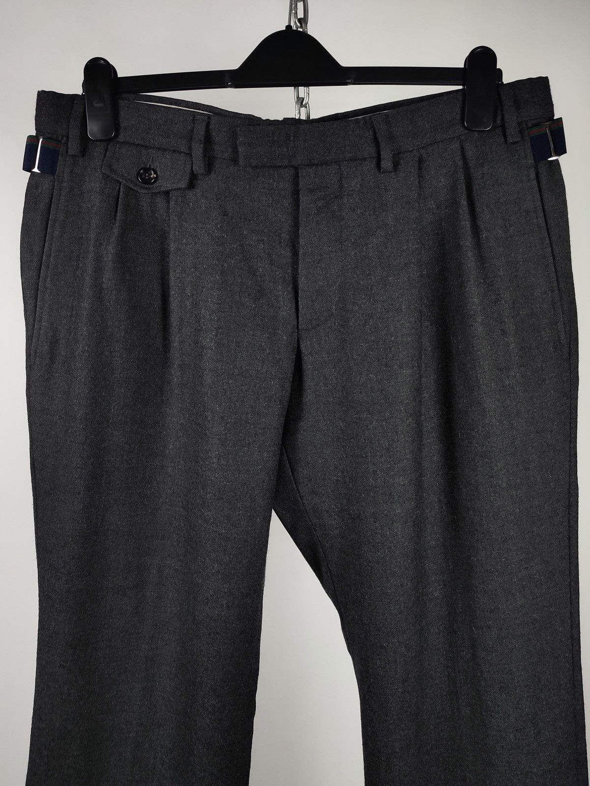 00s Archive Gucci Slim Fit Wool Trousers Tom Ford