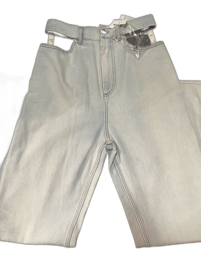 Maison Margiela maison margiela hollowed waist denim pants Size US 36 / EU 52 - 1 Thumbnail