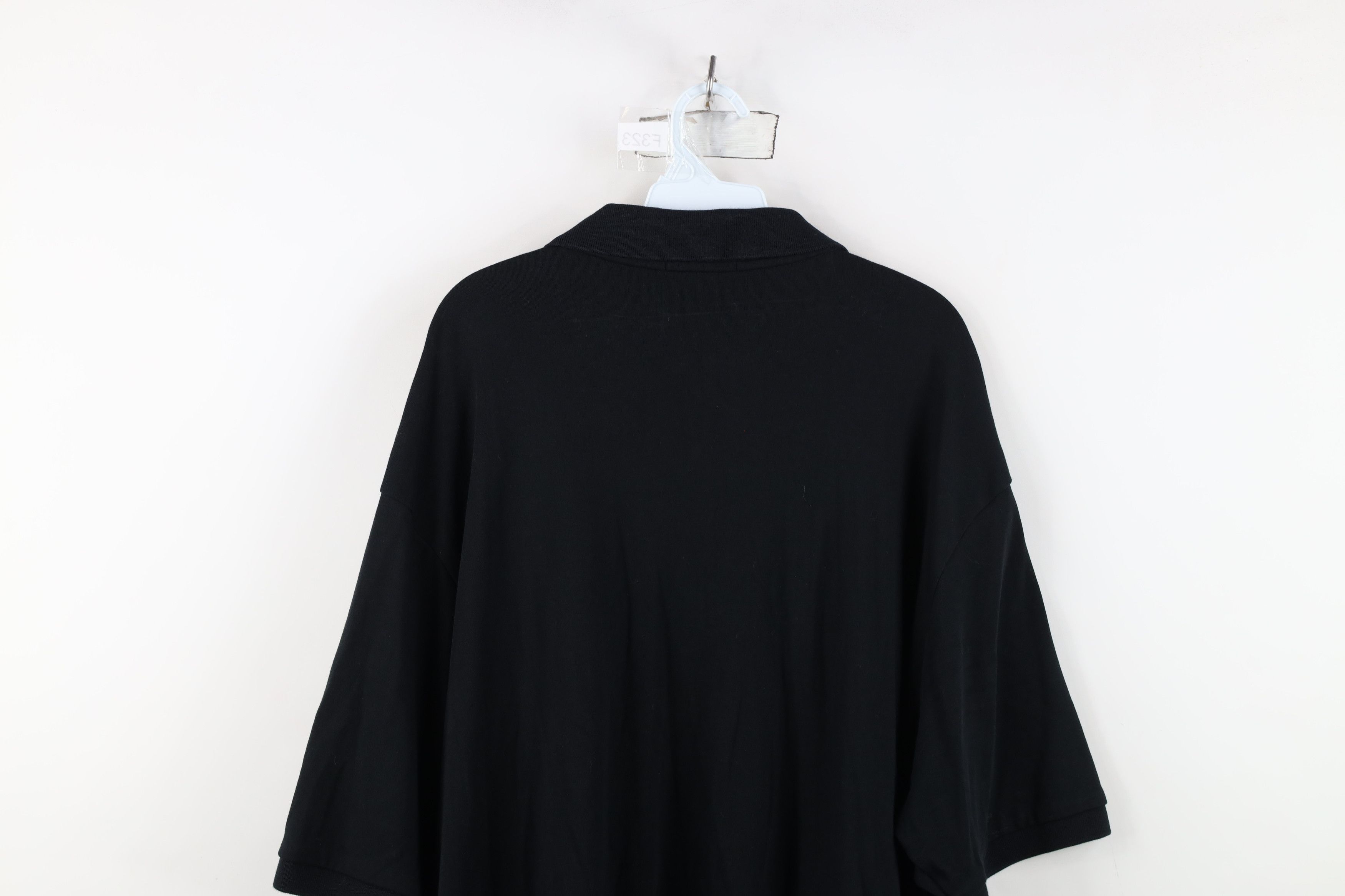 Ralph Lauren Vintage Y2K Ralph Lauren Cotton Touch Golf Polo Shirt Black Size US XXL / EU 58 / 5 - 13 Thumbnail