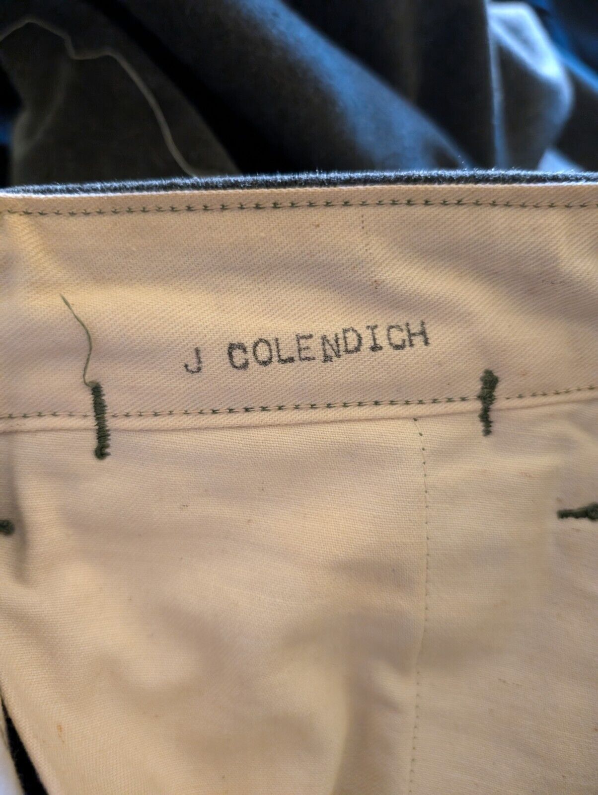 Other WW2 1944 Vintage United States Marine(?) Wool Pants Size US 26 / EU 42 - 5 Thumbnail