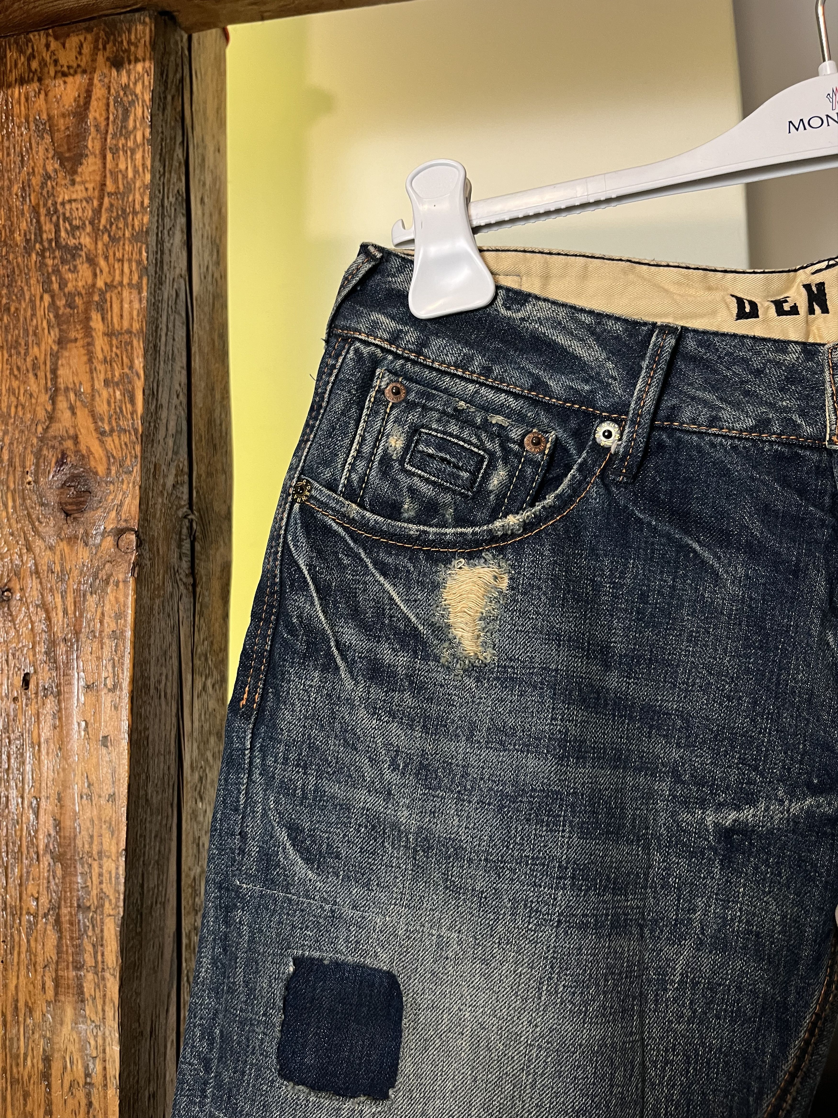 DENHAM × Japanese Brand Denham Distressed Tokyo Japanese Denim Size US 30 / EU 46 - 4 Thumbnail