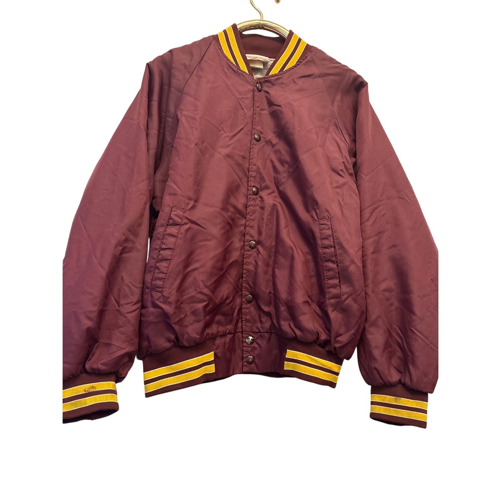 Vintage Vintage 80s Hartwell Work satin Jacket USA Made L Thrashed Size US L / EU 52-54 / 3 - 2 Thumbnail