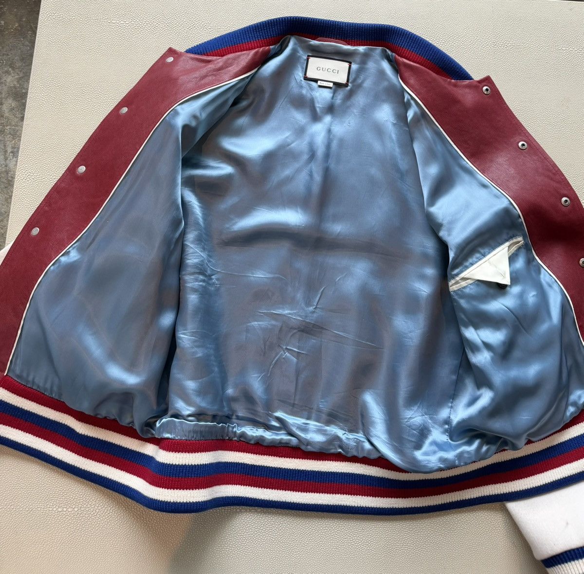 Gucci Gucci Blind For Love Leather Jacket Size US L / EU 52-54 / 3 - 10 Thumbnail
