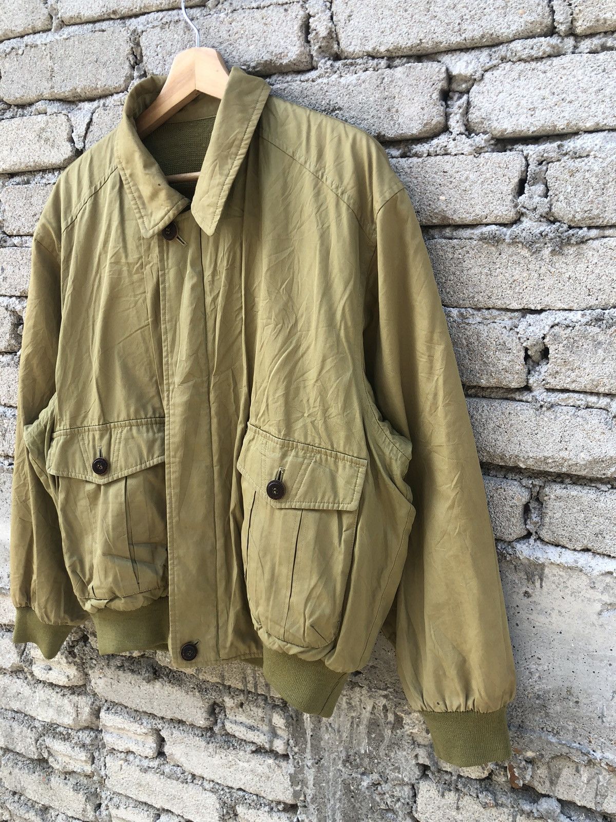 DAKS Vintage Dark London Golf Rivesable Jacket Size US L / EU 52-54 / 3 - 10 Thumbnail