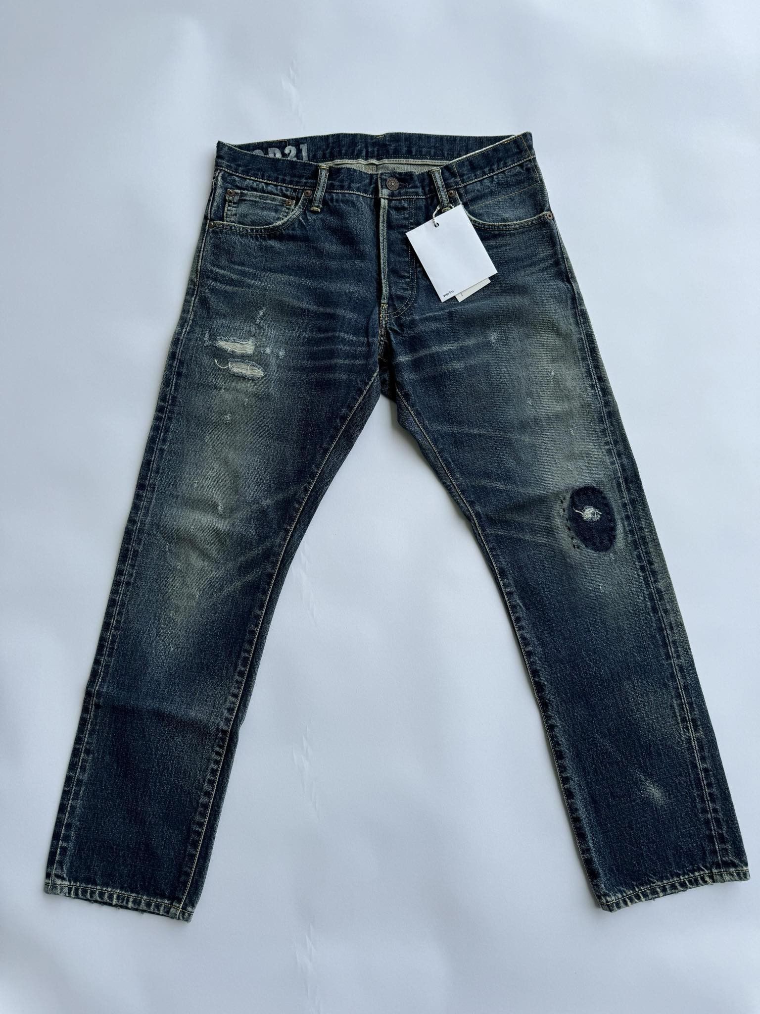 訳あり超特価の通販 Visvim Visvim Social Sculpture 10 Damaged-21 | Grailed パンツ