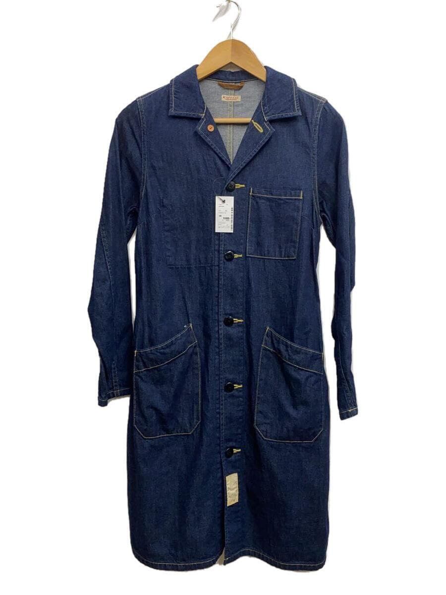 Image of Kapital Denim Shop Coat in Blue, Men's (Size XS)