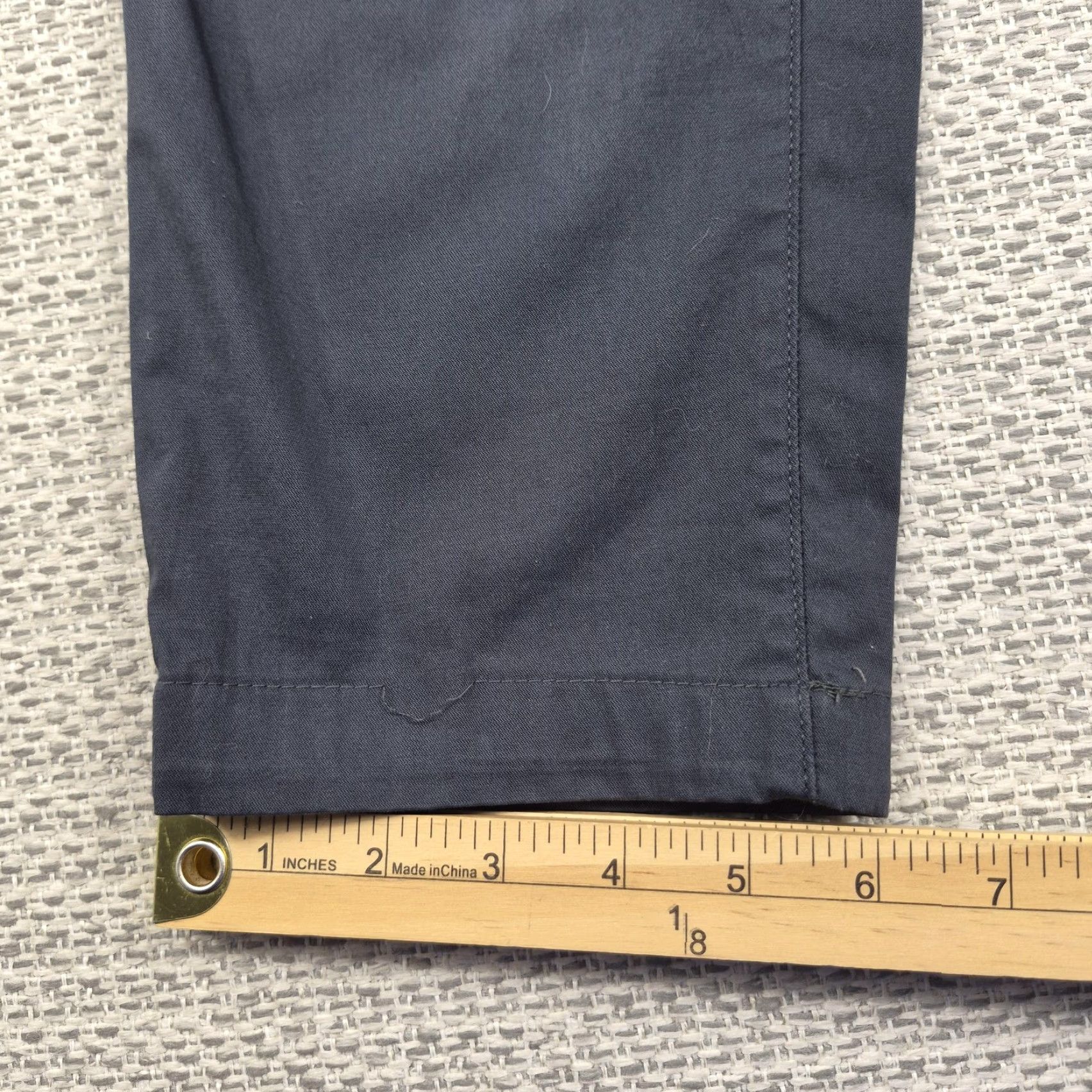 Vintage Birddogs Pants Mens 35x28 Gray Chino Stretch Zip Pocket Performance Golf Size US 35 - 5 Thumbnail
