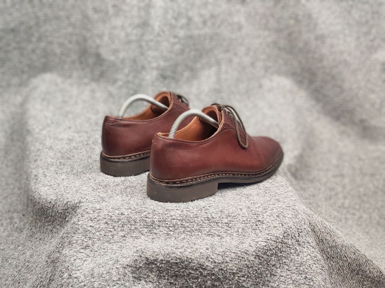 Heschung Heschung Design Crocus toe Brown derby Leather Mens Boots Size US 8 / EU 41 - 12 Thumbnail