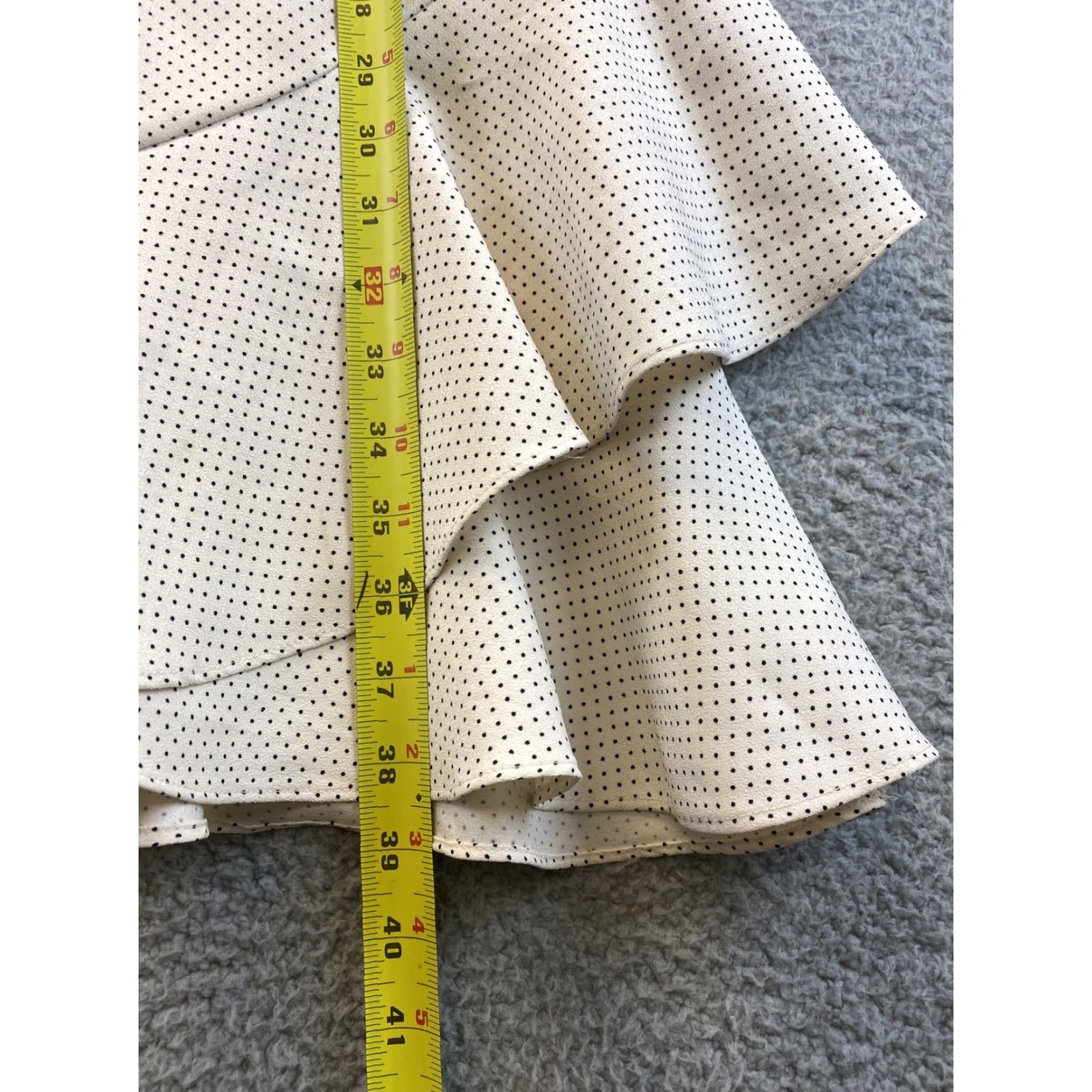 Banana Republic BANANA REPUBLIC Dress Polka Dot Midi Sleeveless Women 8 Multicolor Fit & Flare Casual Workwear Women 8 Size M / US 6-8 / IT 42-44 - 6 Thumbnail