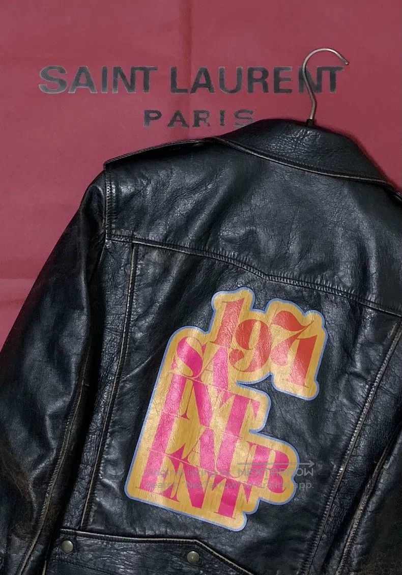 Saint Laurent Paris Saint Laurent Paris Leather Jacket Size US S / EU 44-46 / 1 - 8 Thumbnail