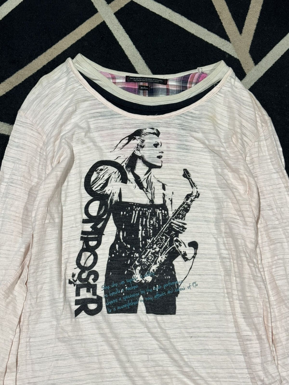 Hysteric Glamour Composer Layared Long Sleeve Japanese 2000s Styled Size US M / EU 48-50 / 2 - 4 Thumbnail