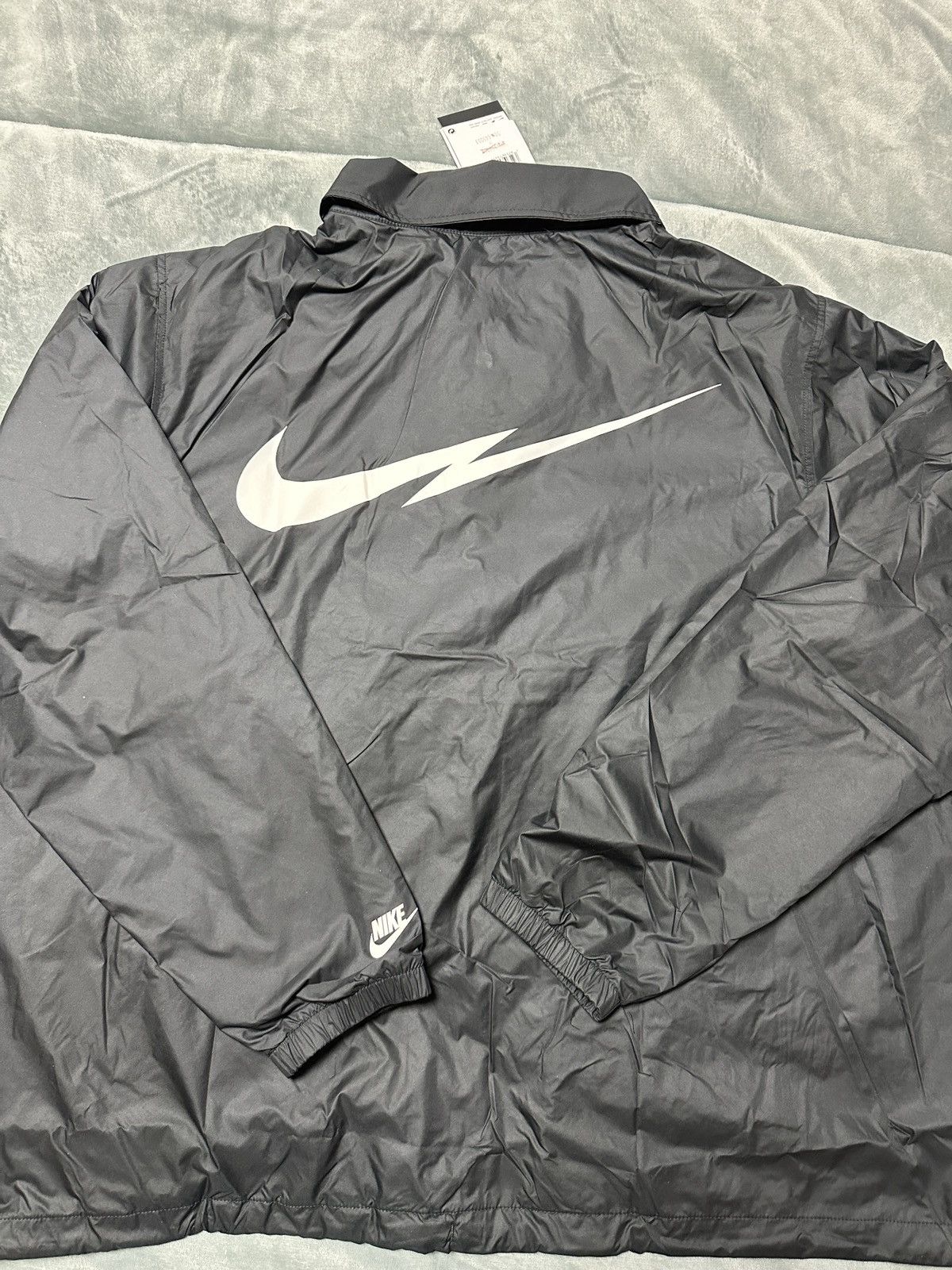 Nike NEW Sz 2XL Nike French Terry Jacket black/white W/ Lightning Size US XL / EU 56 / 4 - 2 Thumbnail
