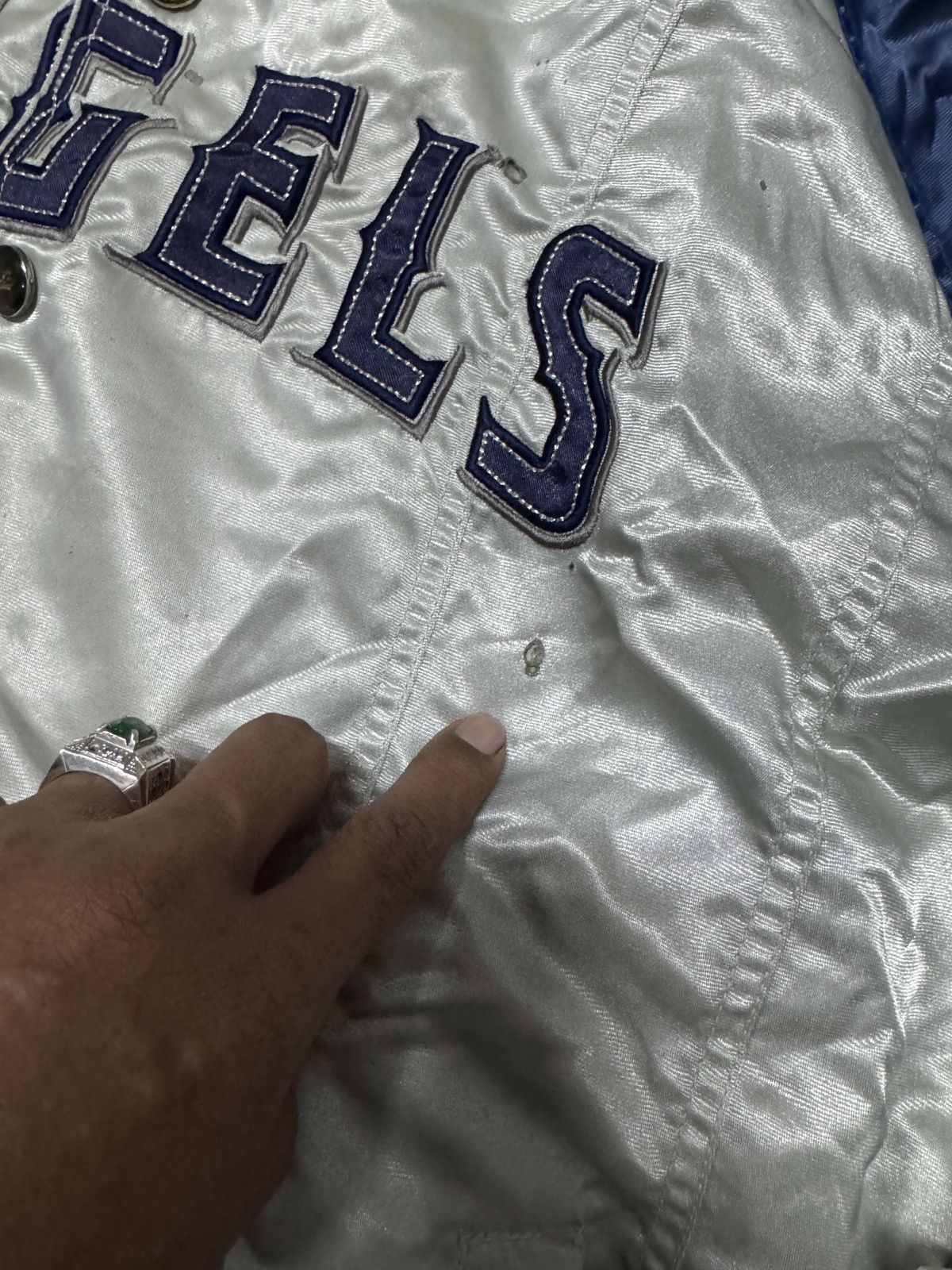MLB × Vintage Vintage MLB ANGELS Baseball JACKET Size US L / EU 52-54 / 3 - 6 Thumbnail