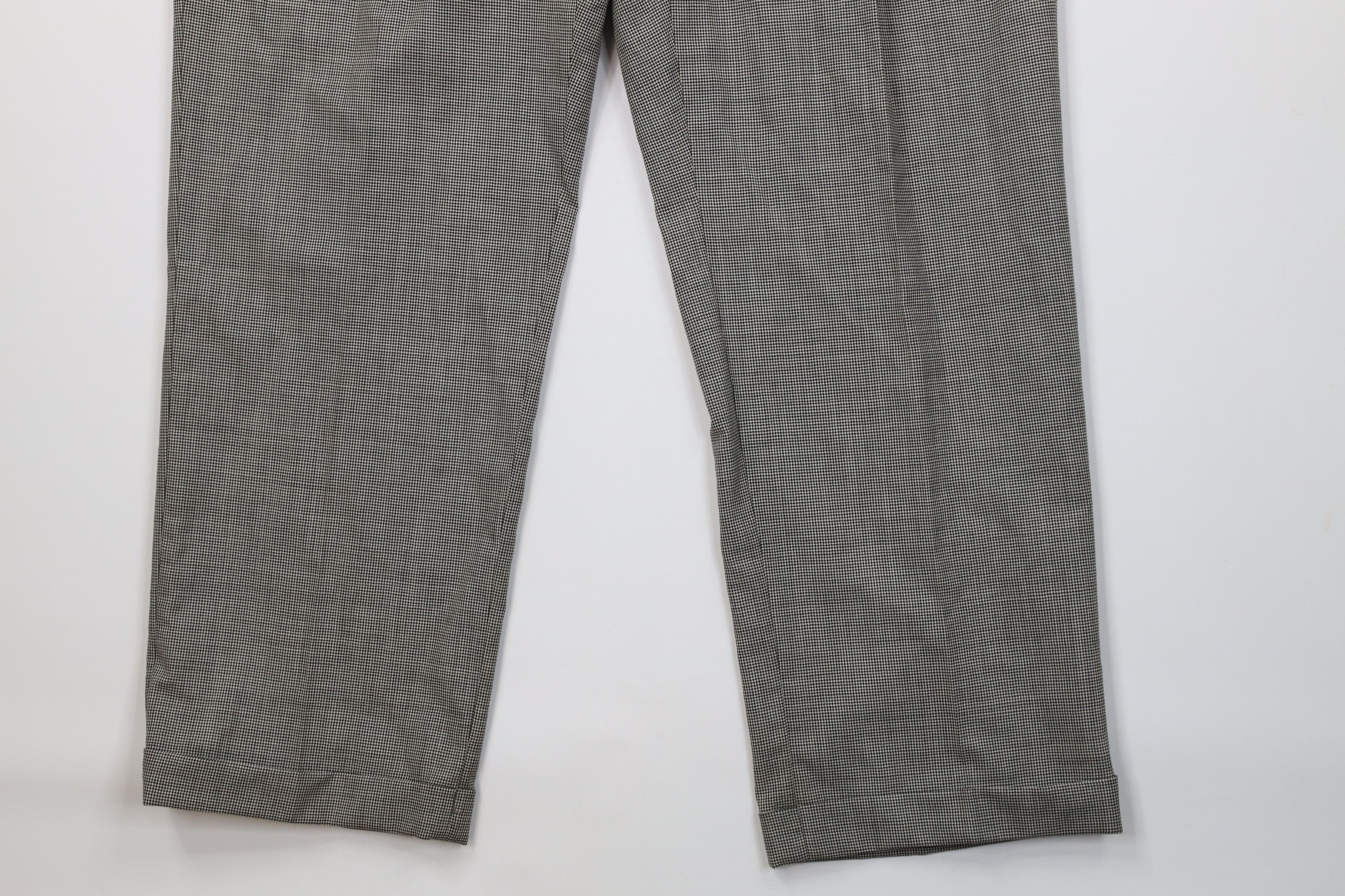 Tommy Hilfiger Vintage 90s Tommy Hilfiger Houndstooth Wide Leg Chino Pants Size US 34 / EU 50 - 4 Thumbnail