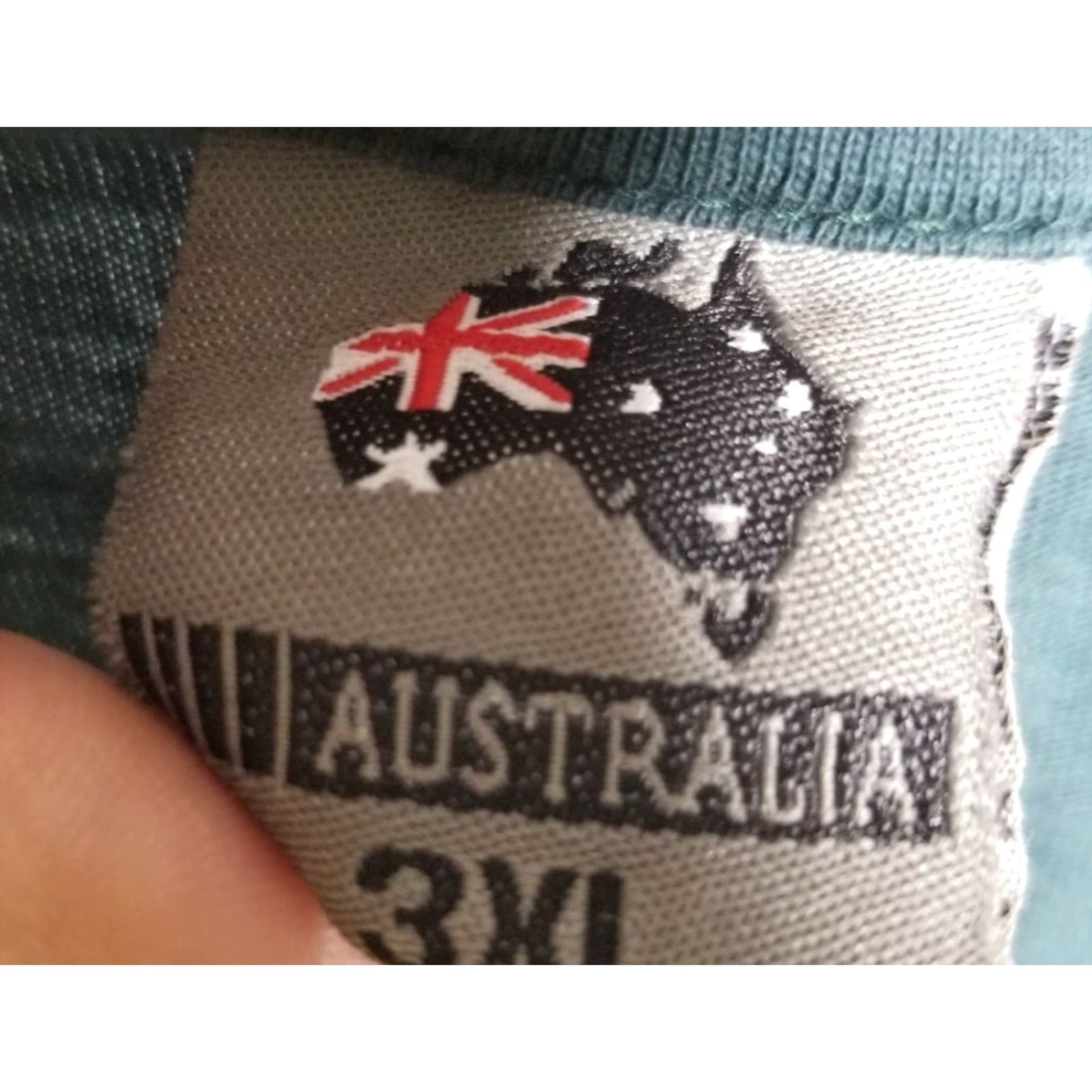 Vintage Faded Distressed Flag T-shirt 3XL Australia Aussie Country Travel Souvenir Mens Size US XXL / EU 58 / 5 - 3 Thumbnail