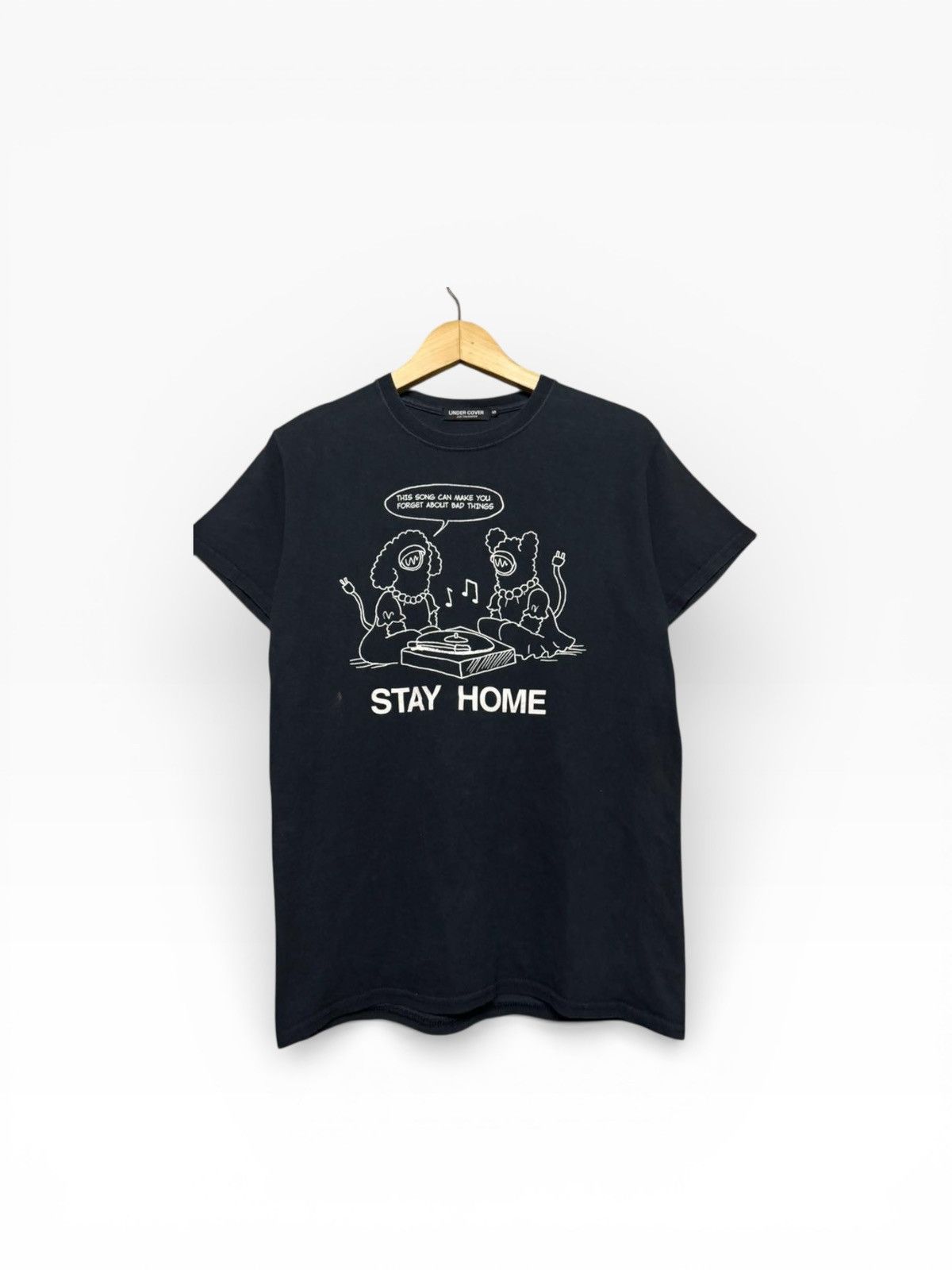 Undercover Vtg🔥2000 Archives Undercover *Stay Home*Cyberpunk Tee Size US S / EU 44-46 / 1 - 7 Thumbnail