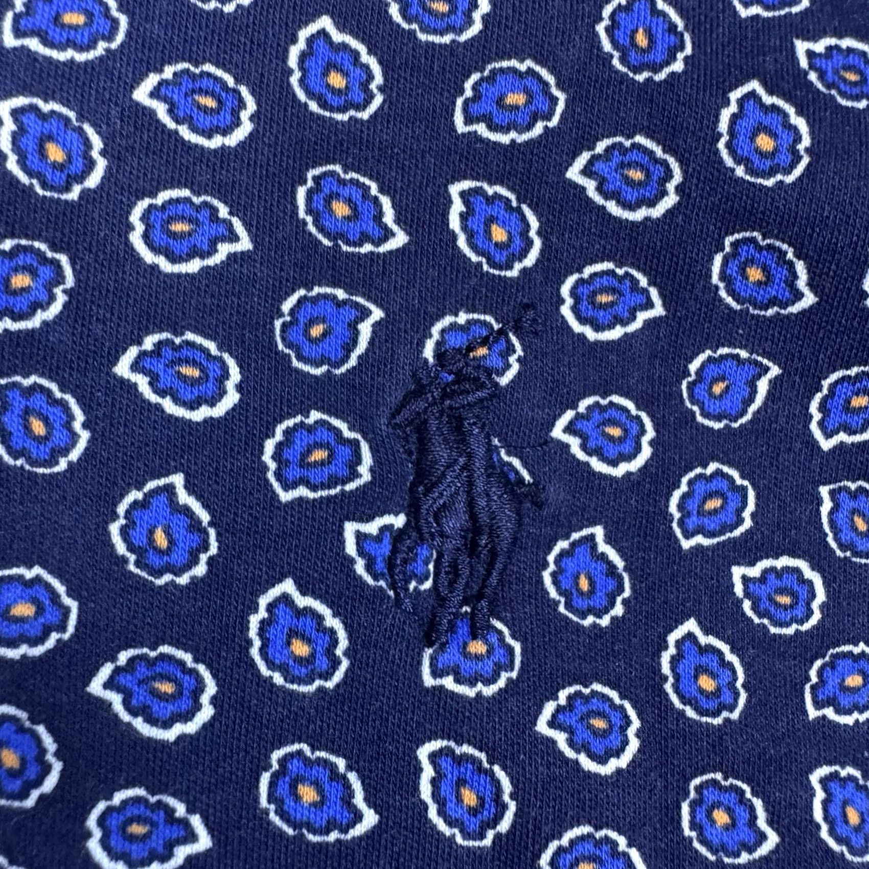 Polo Ralph Lauren Polo Ralph Lauren Shirt Mens 2XB Big Polo Geometric Floral All Over Print Preppy Size US XXL / EU 58 / 5 - 2 Thumbnail