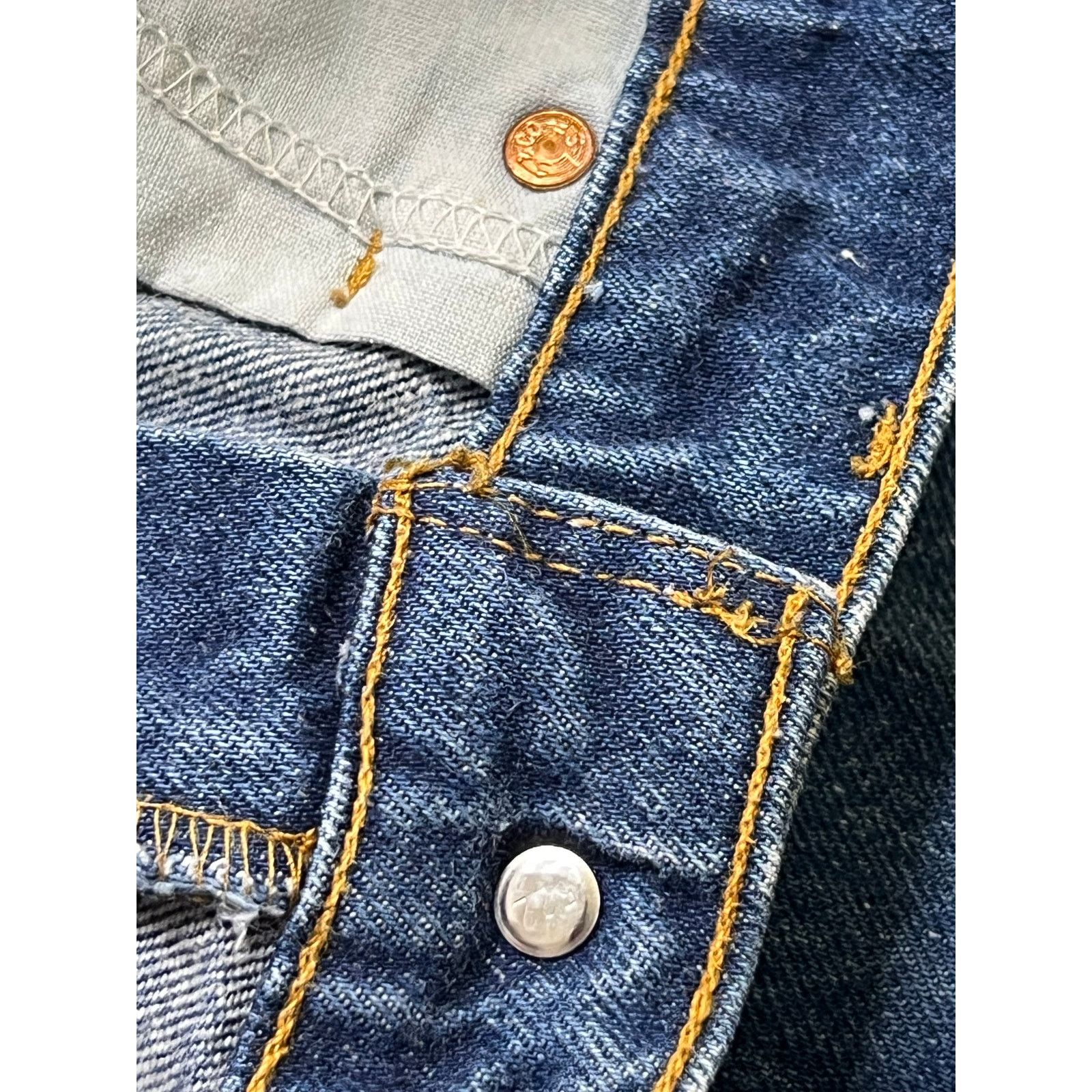 Levi's Vintage Levi’s 505 Orange Tab Straight 34x30(31x29.5) Size US 31 - 12 Thumbnail