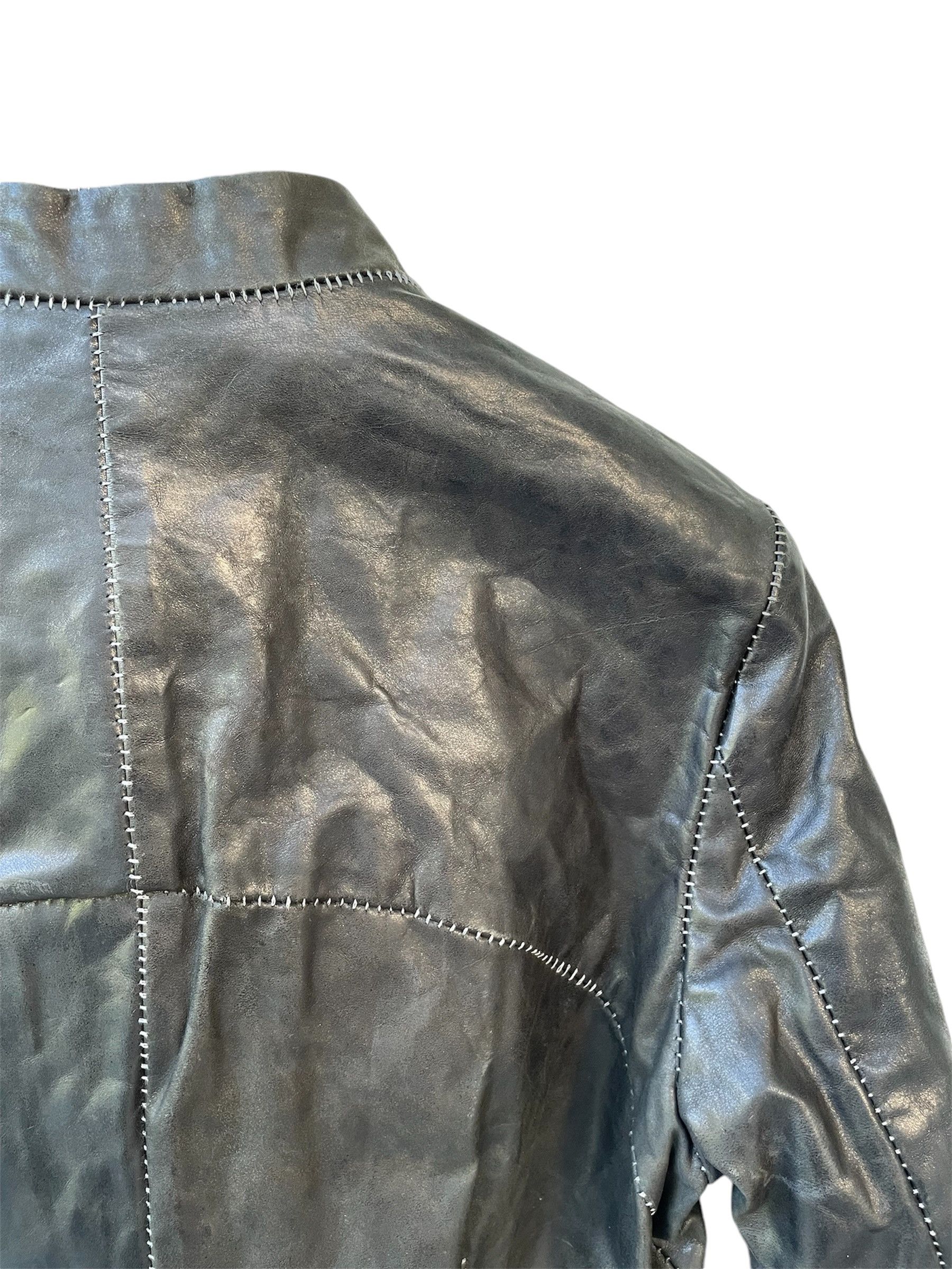 10sei0otto 10sei0otto culatta horse shine leather jacket Size S / US 4 / IT 40 - 6 Thumbnail
