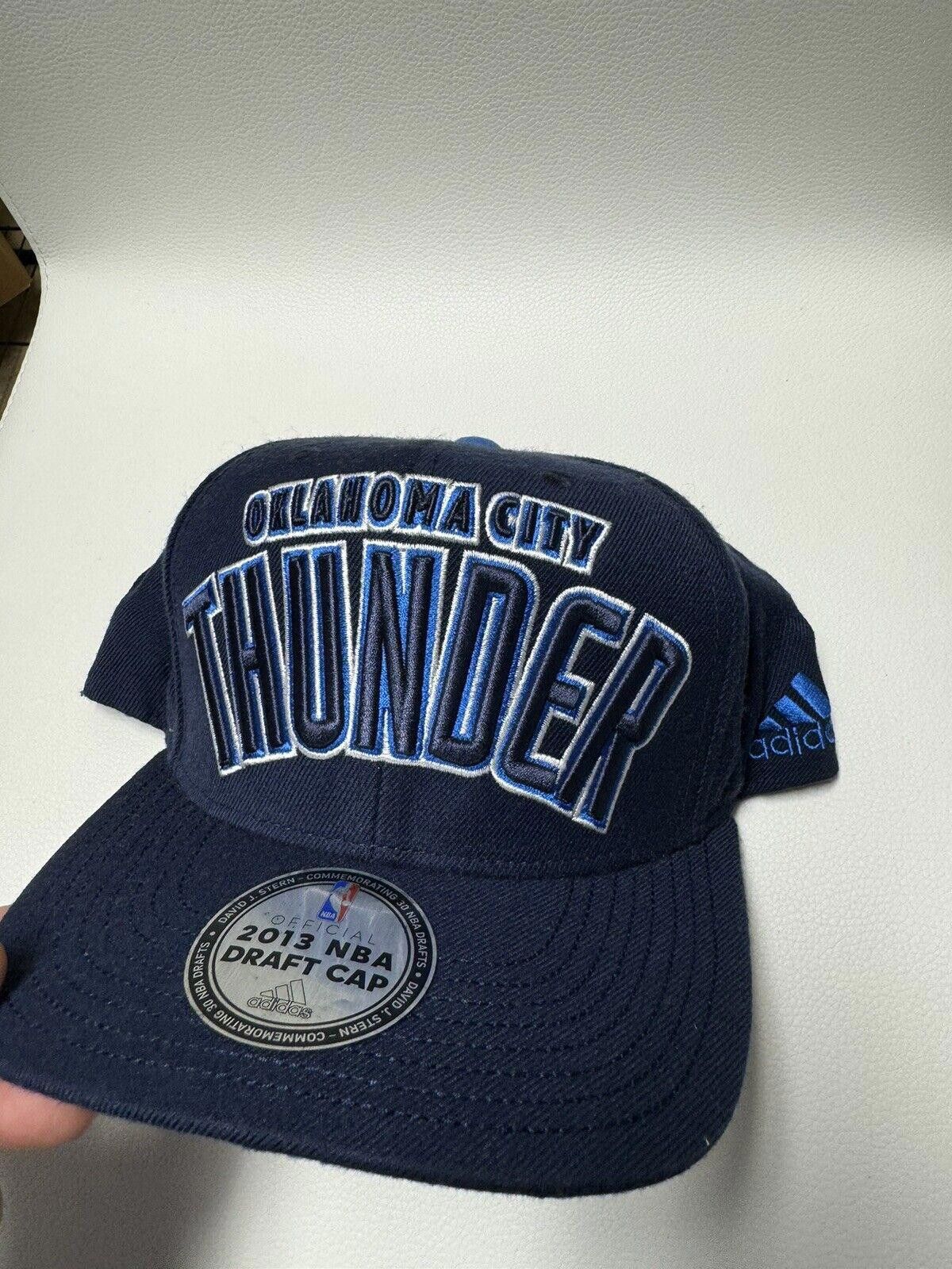 Adidas × NBA NBA Adidas Oklahoma City Thunder SnapBack Hat Size ONE SIZE - 4 Thumbnail