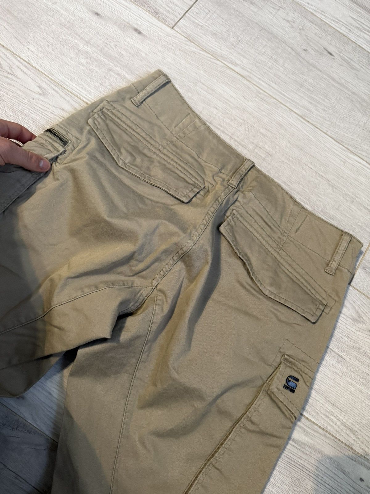 G-Star Vintage G Star Raw cargo double knee pants Size US 32 / EU 48 - 7 Thumbnail