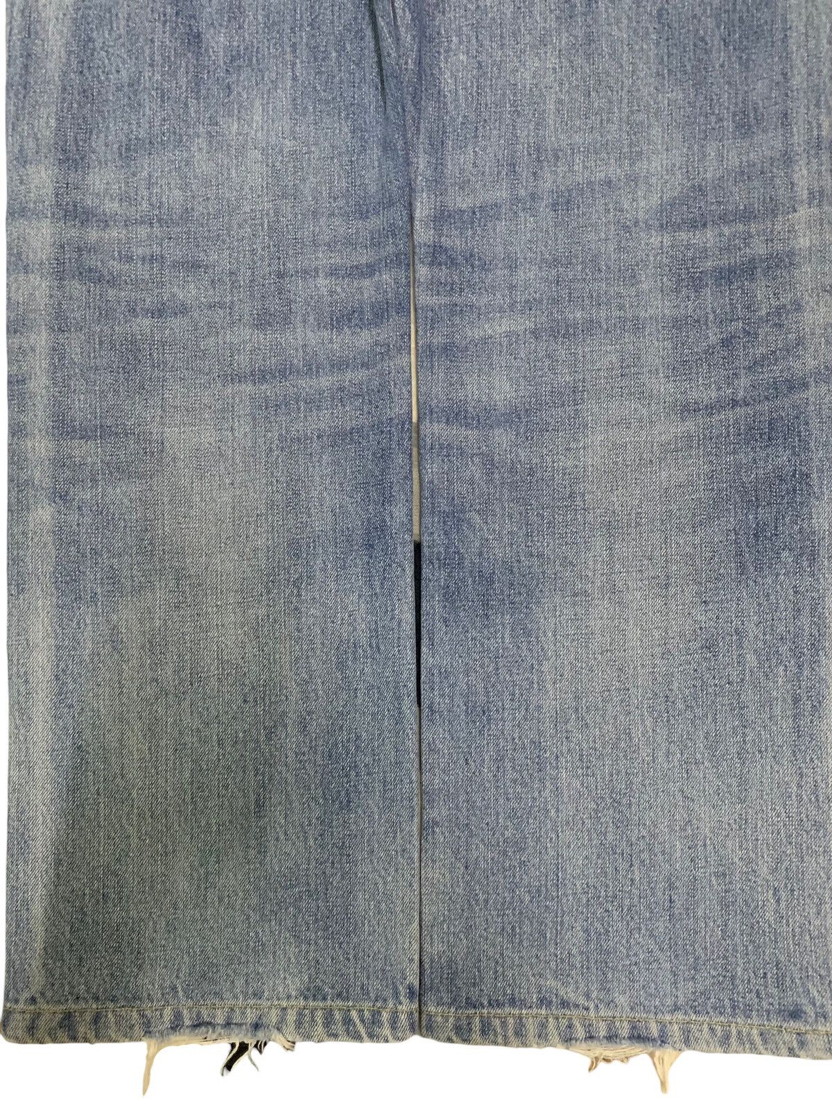 Undercover × Uniqlo Vintage Uniqlo UJ S002 Dirty Blue Wash Distressed Jeans Size US 32 / EU 48 - 15 Thumbnail