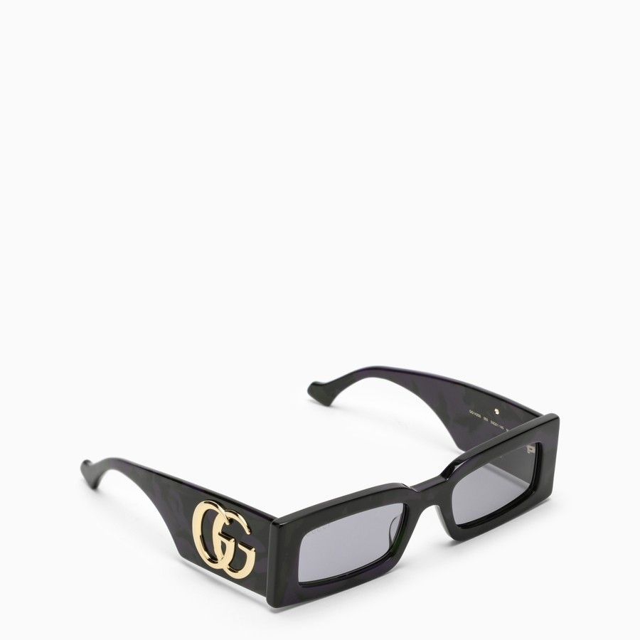 Gucci o1d2blof0824 Size: OS / Violet Rectangular Sunglasses Size ONE SIZE - 2 Thumbnail